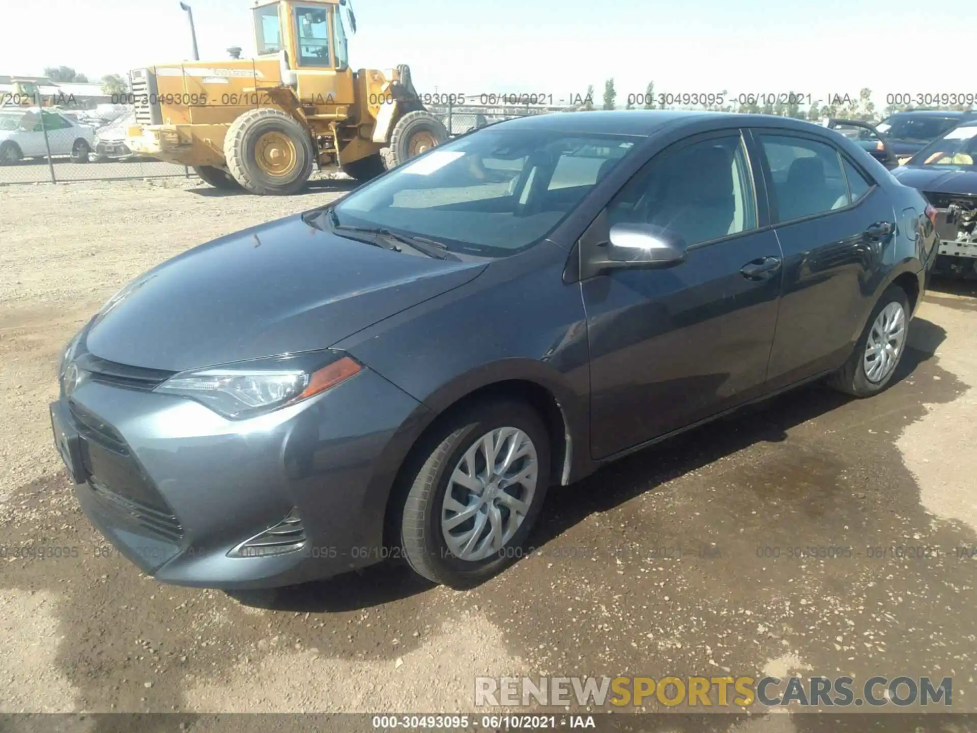 2 Photograph of a damaged car 5YFBURHE4KP896152 TOYOTA COROLLA 2019