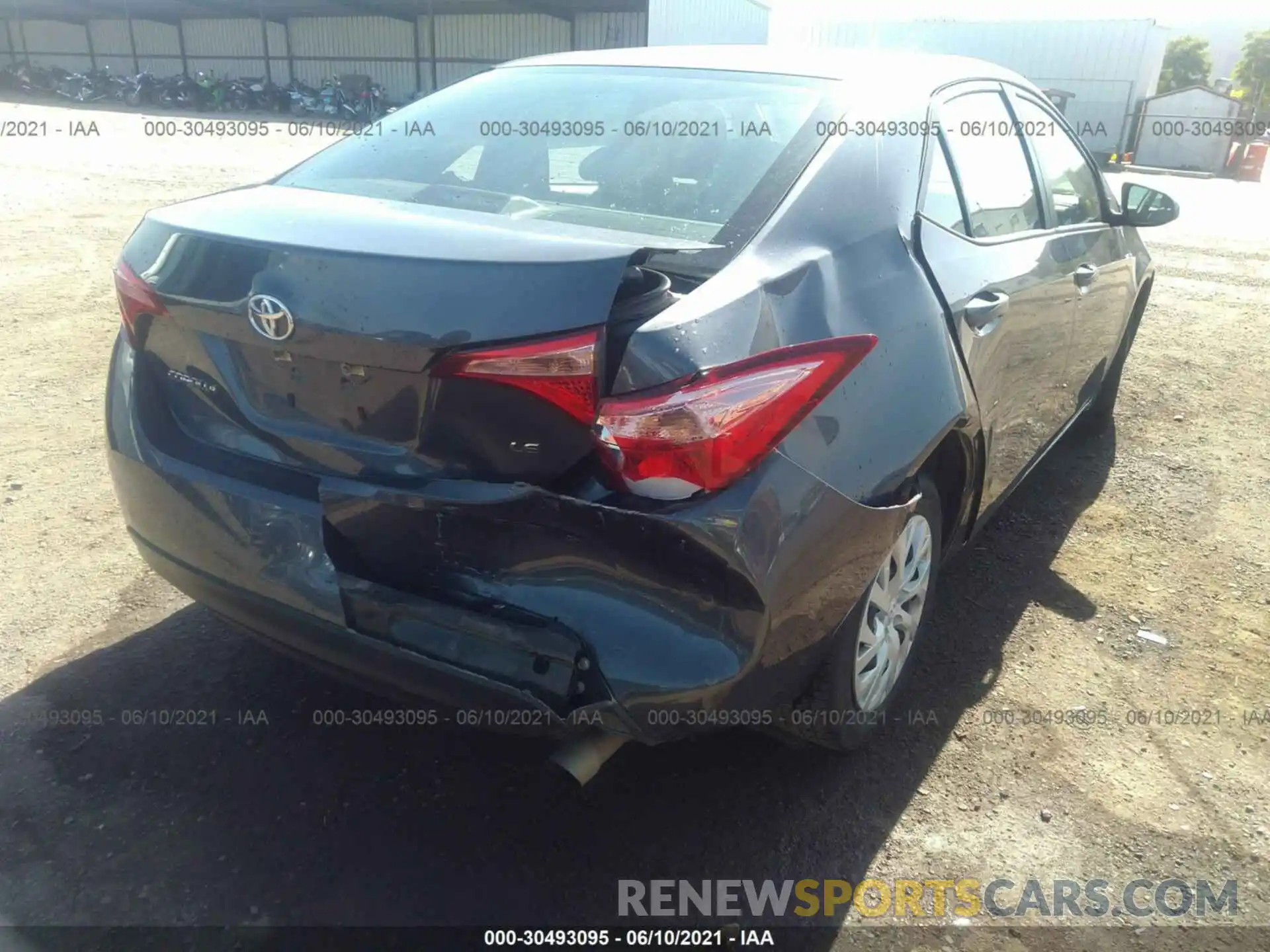 6 Photograph of a damaged car 5YFBURHE4KP896152 TOYOTA COROLLA 2019