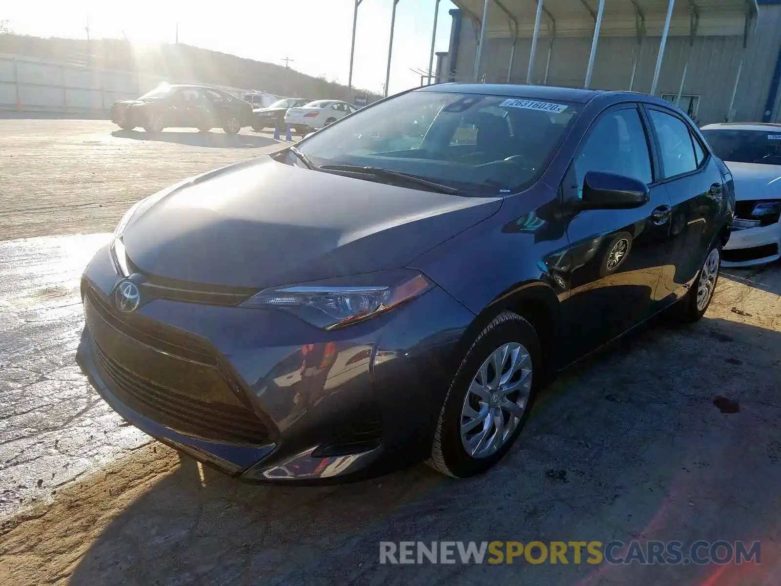 2 Photograph of a damaged car 5YFBURHE4KP896720 TOYOTA COROLLA 2019