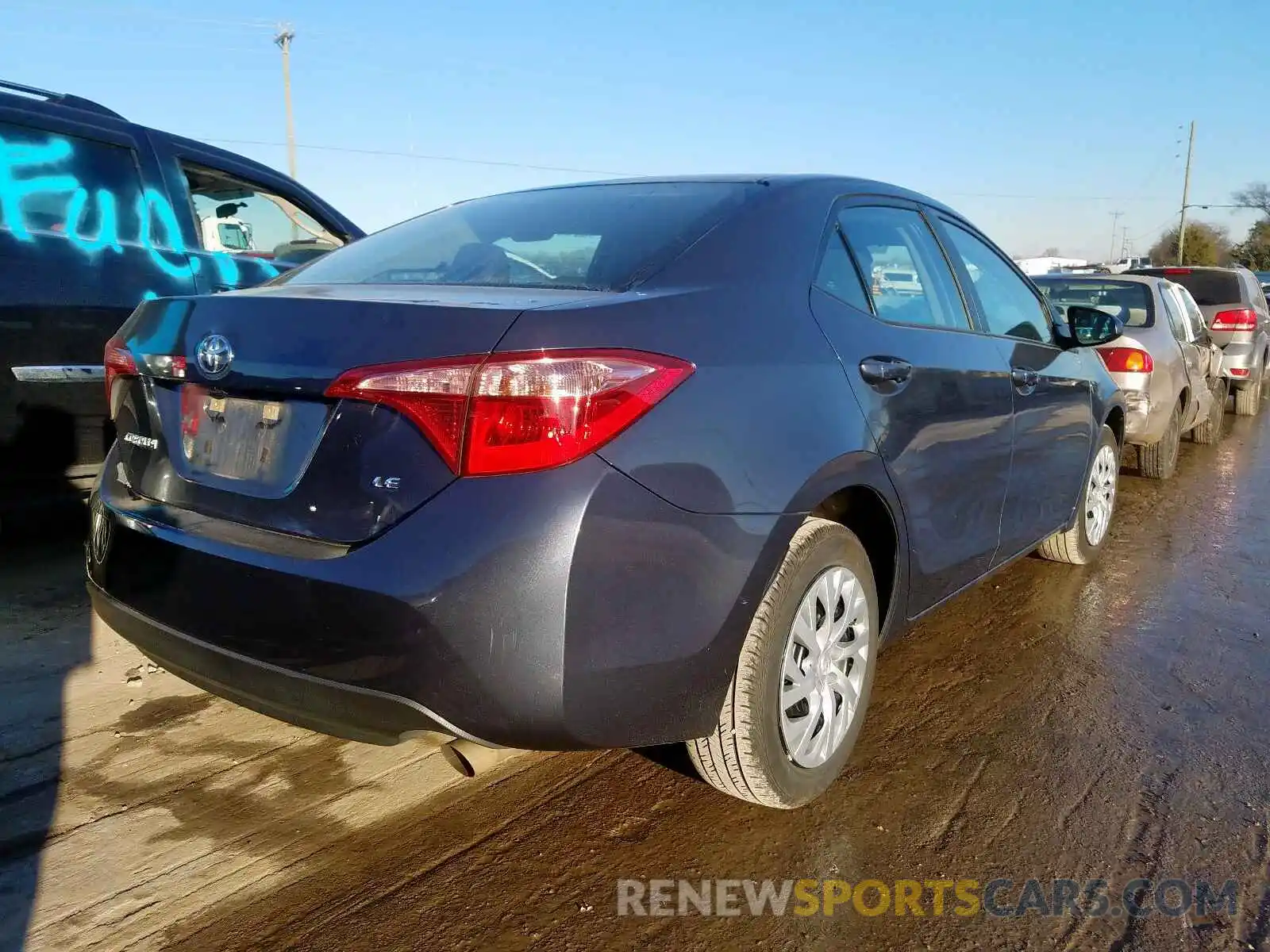 4 Photograph of a damaged car 5YFBURHE4KP896720 TOYOTA COROLLA 2019