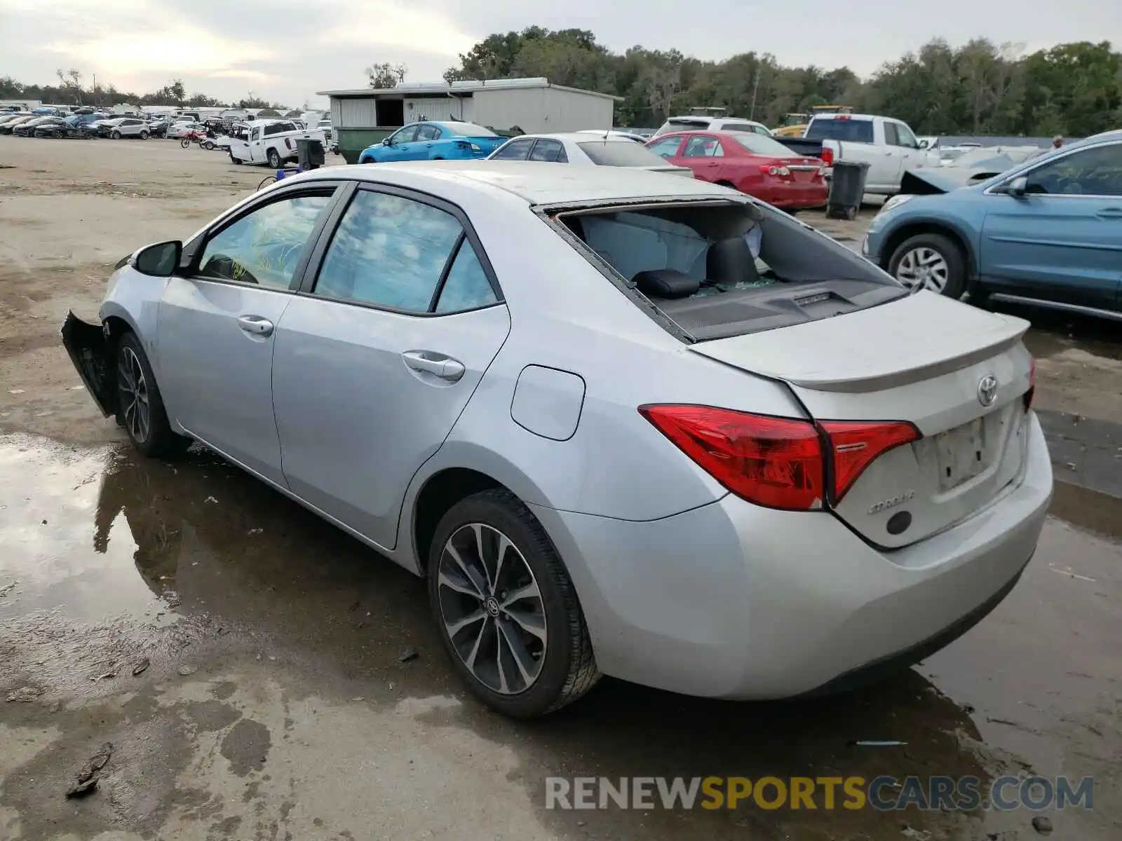 3 Photograph of a damaged car 5YFBURHE4KP897124 TOYOTA COROLLA 2019