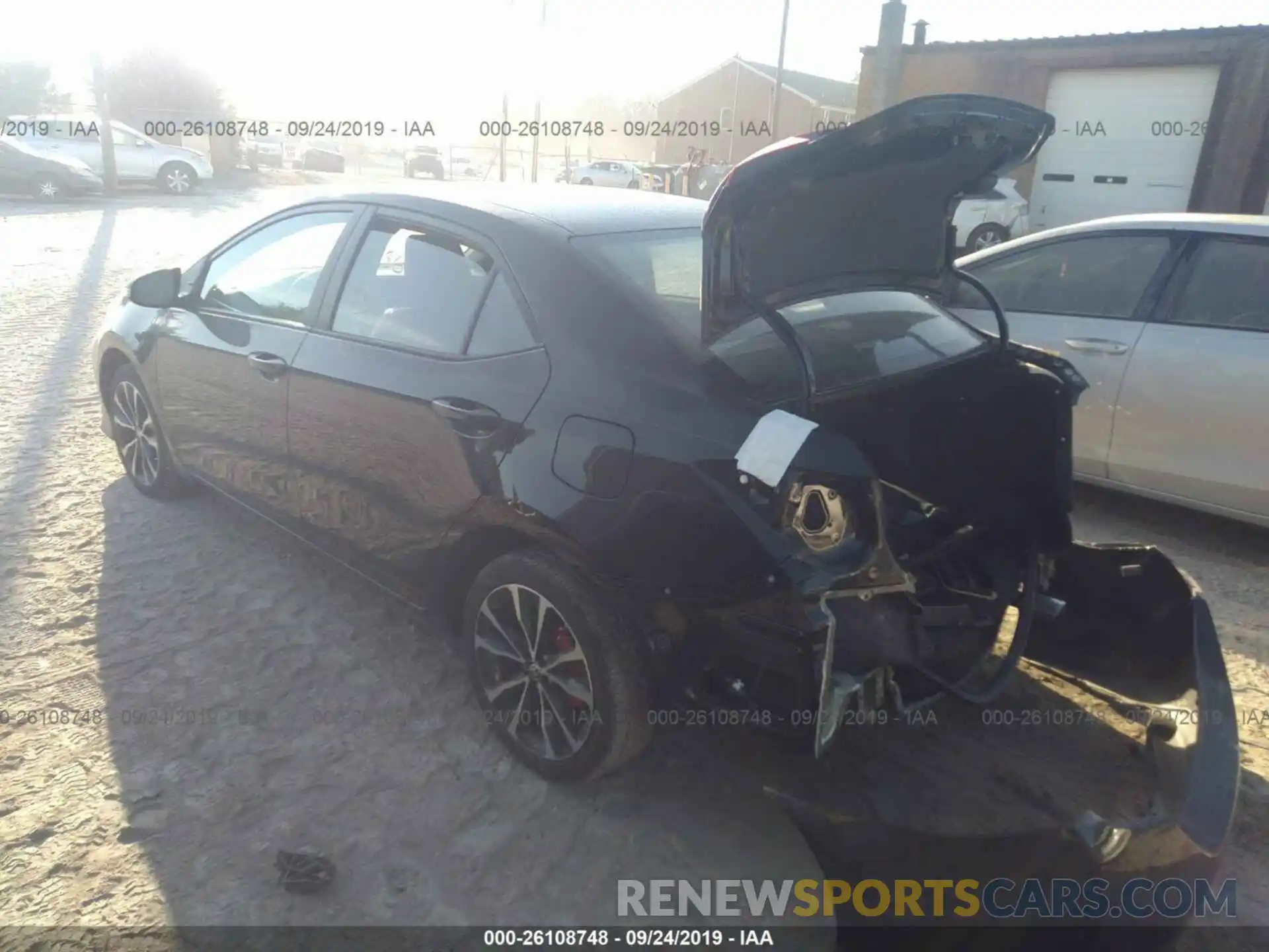 3 Photograph of a damaged car 5YFBURHE4KP897205 TOYOTA COROLLA 2019