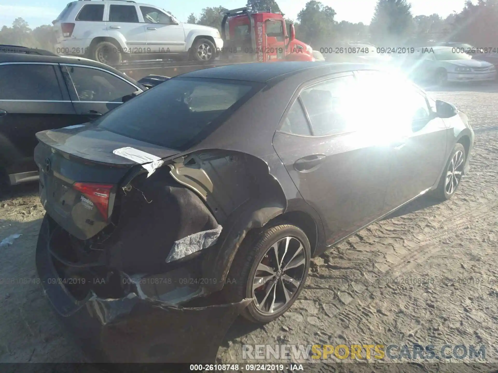 4 Photograph of a damaged car 5YFBURHE4KP897205 TOYOTA COROLLA 2019