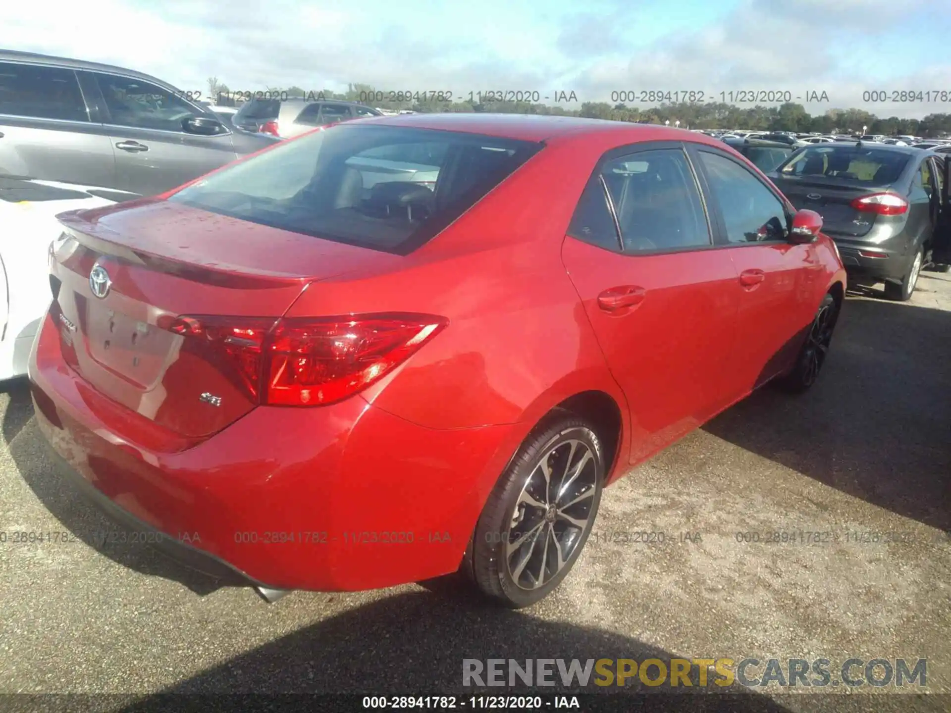 4 Photograph of a damaged car 5YFBURHE4KP897379 TOYOTA COROLLA 2019