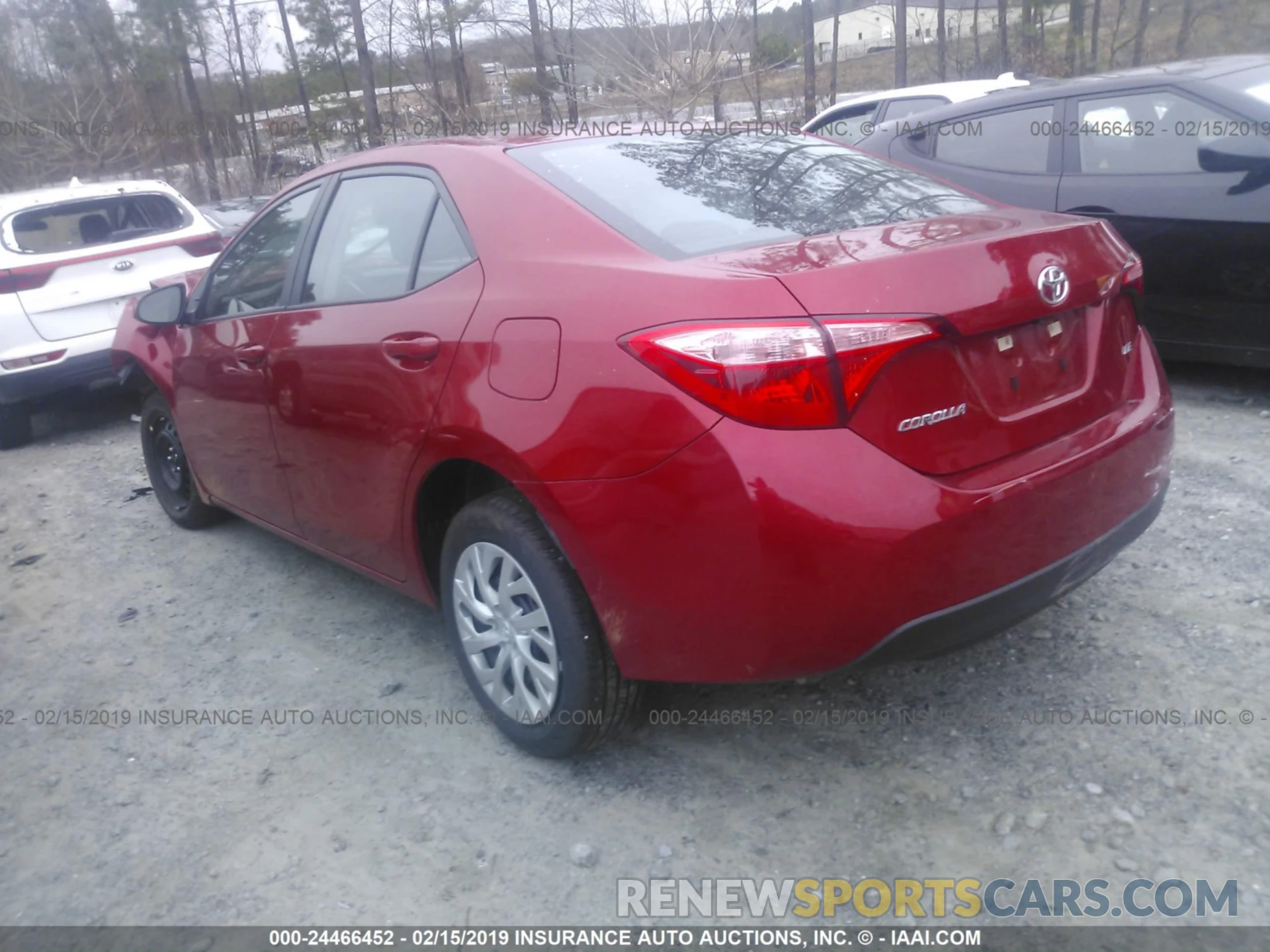 3 Photograph of a damaged car 5YFBURHE4KP897513 TOYOTA COROLLA 2019