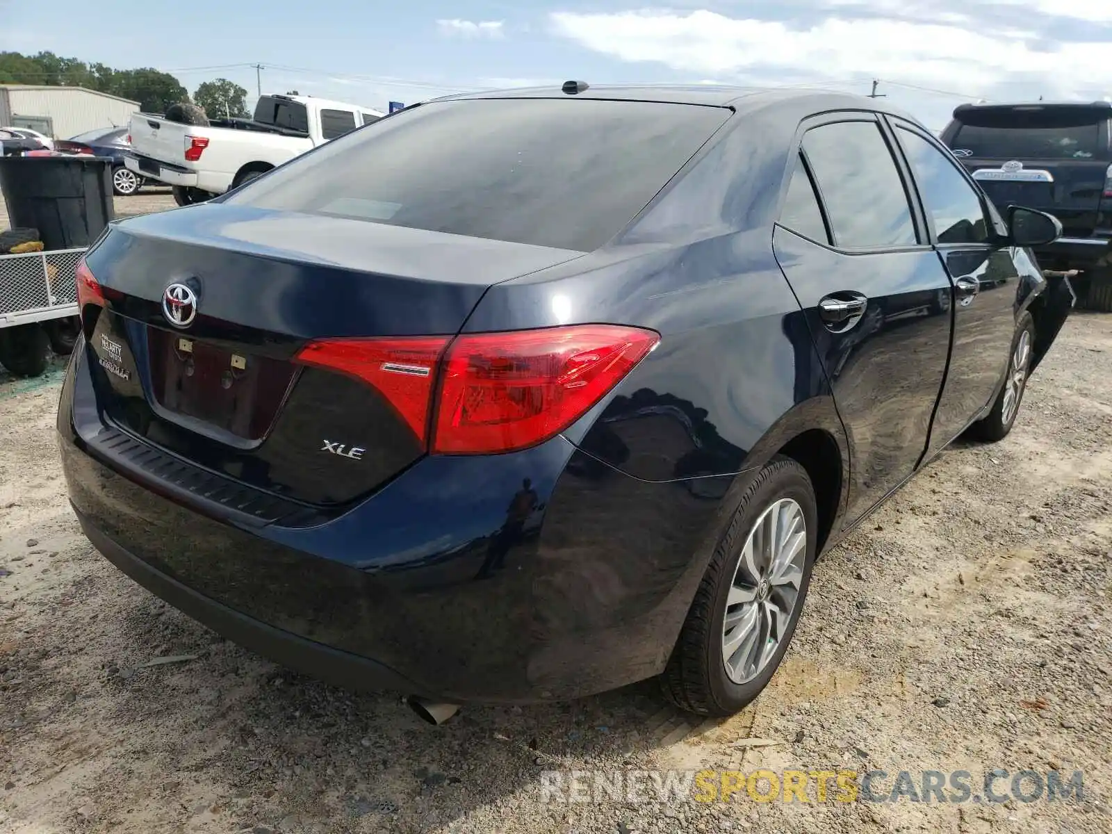 4 Photograph of a damaged car 5YFBURHE4KP897592 TOYOTA COROLLA 2019