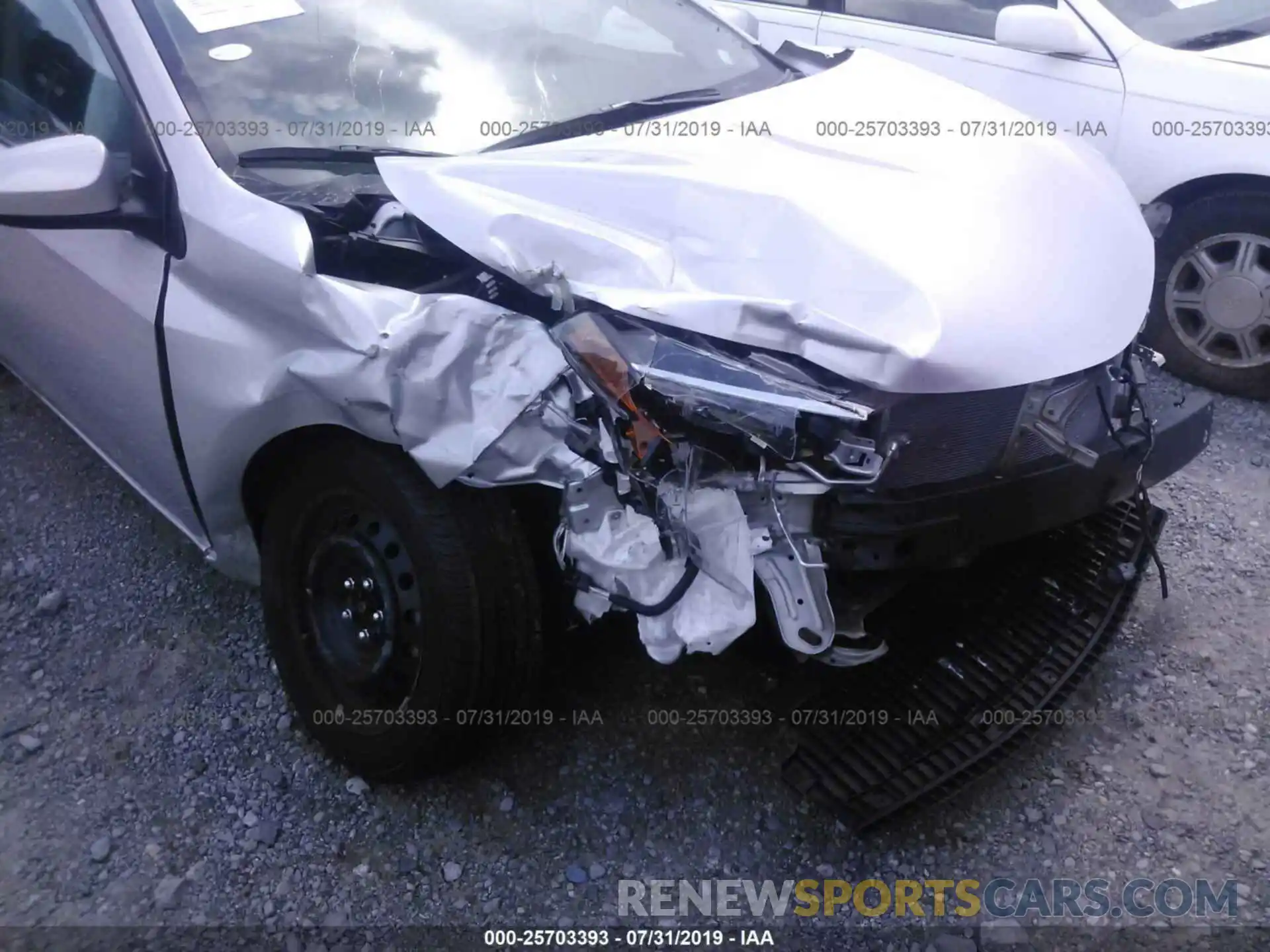 6 Фотография поврежденного автомобиля 5YFBURHE4KP897883 TOYOTA COROLLA 2019