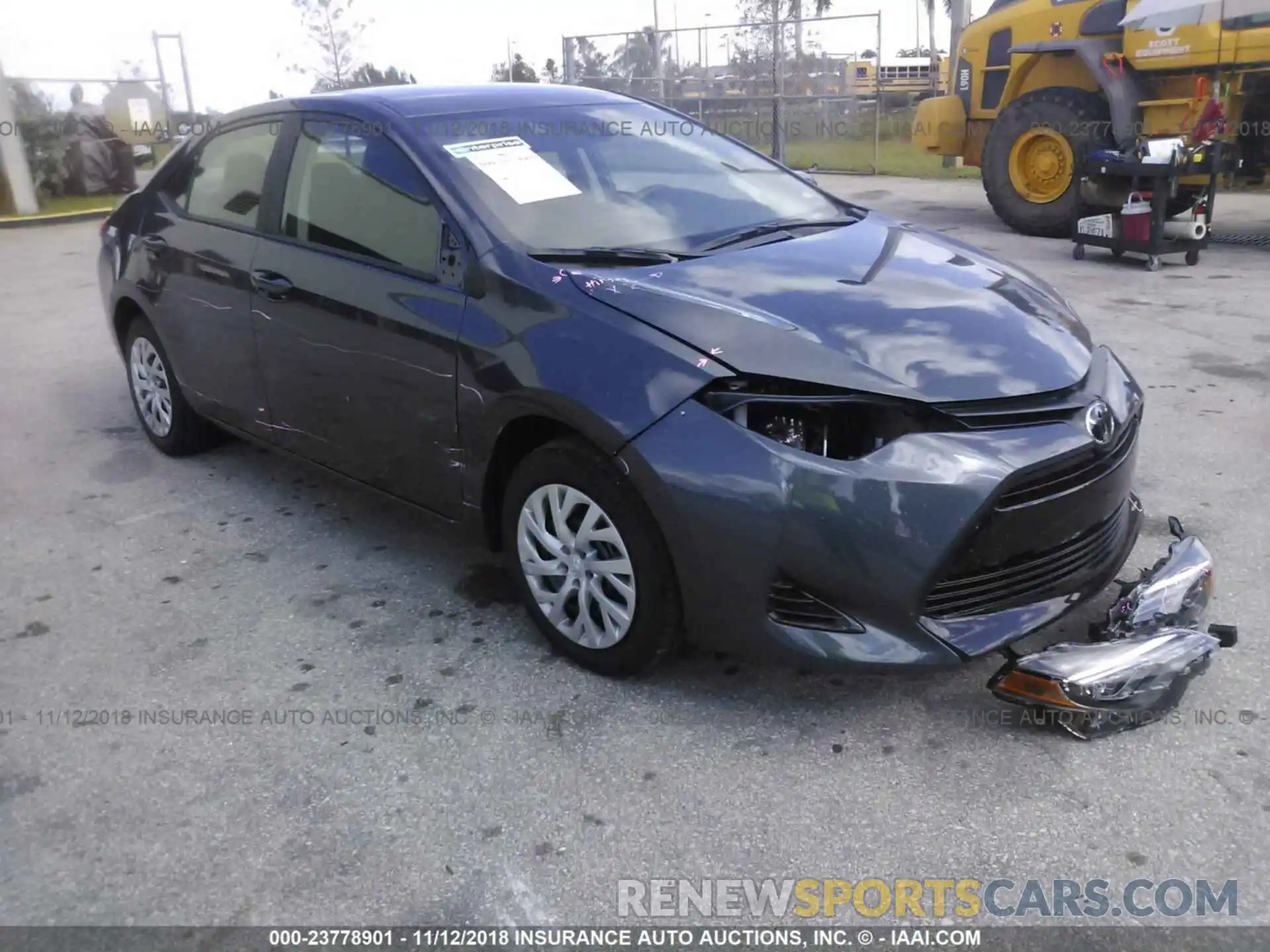 1 Photograph of a damaged car 5YFBURHE4KP898404 Toyota Corolla 2019