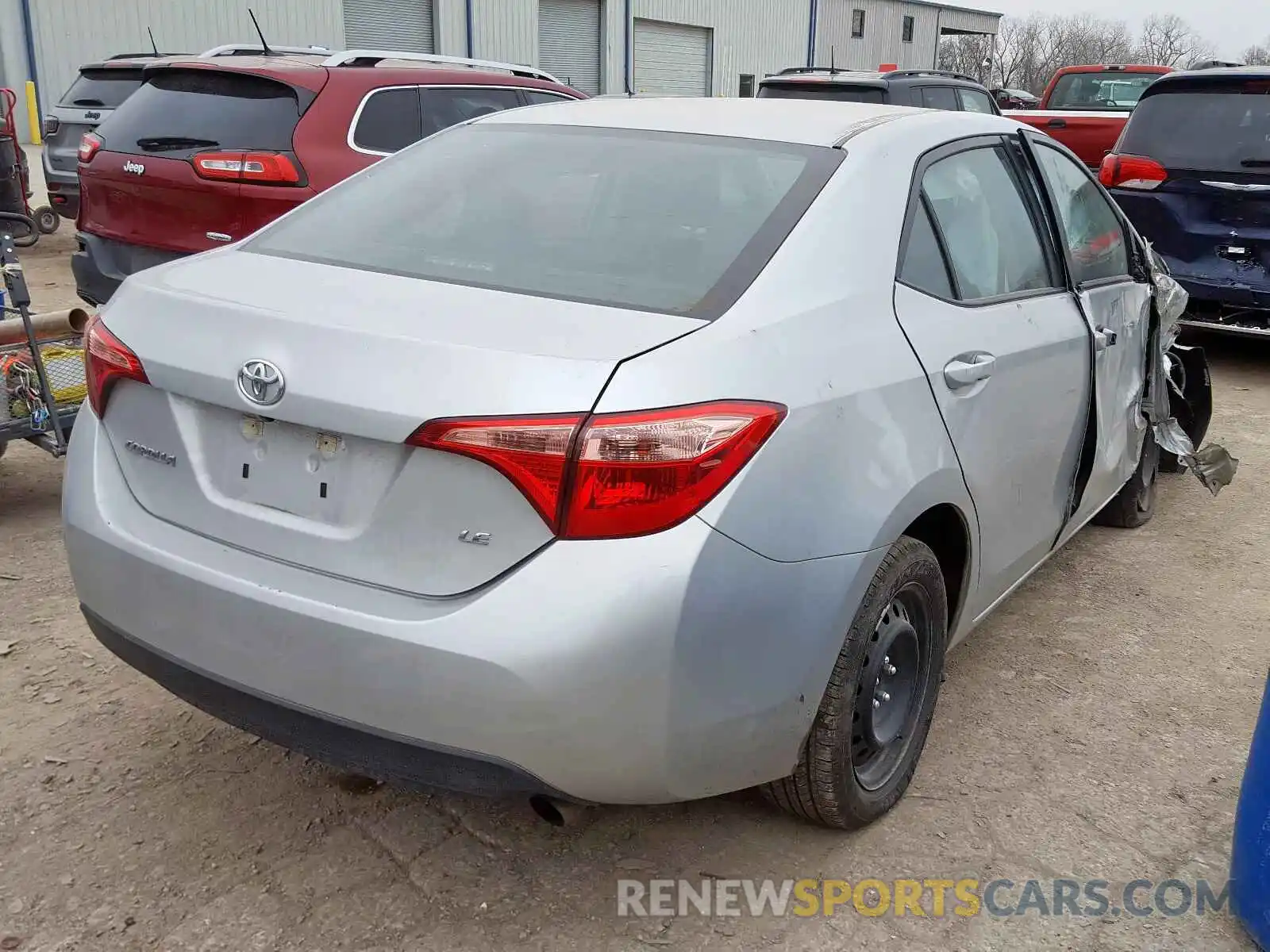 4 Photograph of a damaged car 5YFBURHE4KP898788 TOYOTA COROLLA 2019