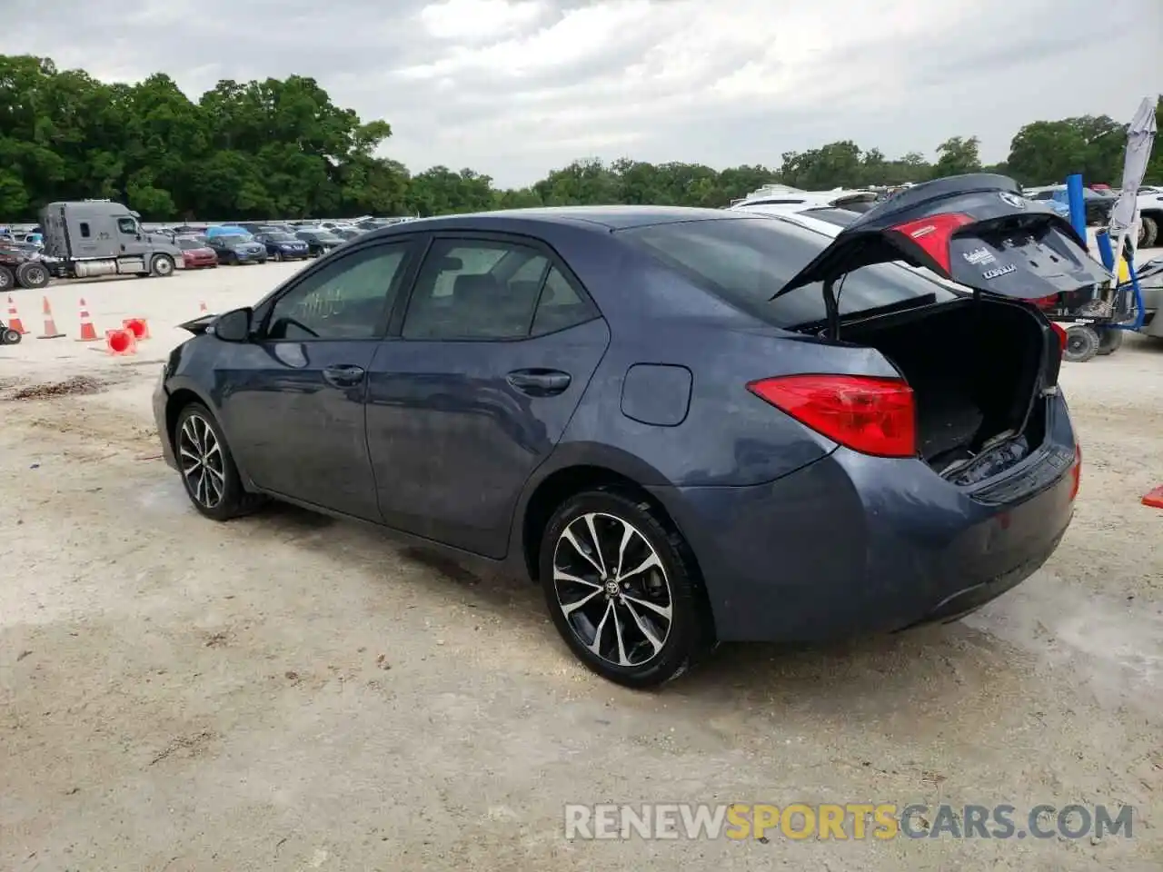 2 Photograph of a damaged car 5YFBURHE4KP898984 TOYOTA COROLLA 2019