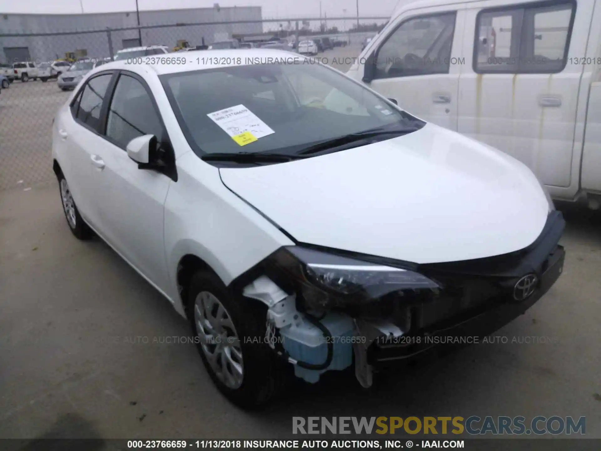 1 Photograph of a damaged car 5YFBURHE4KP899309 Toyota Corolla 2019