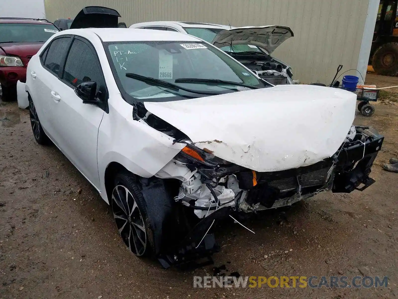 1 Photograph of a damaged car 5YFBURHE4KP899519 TOYOTA COROLLA 2019