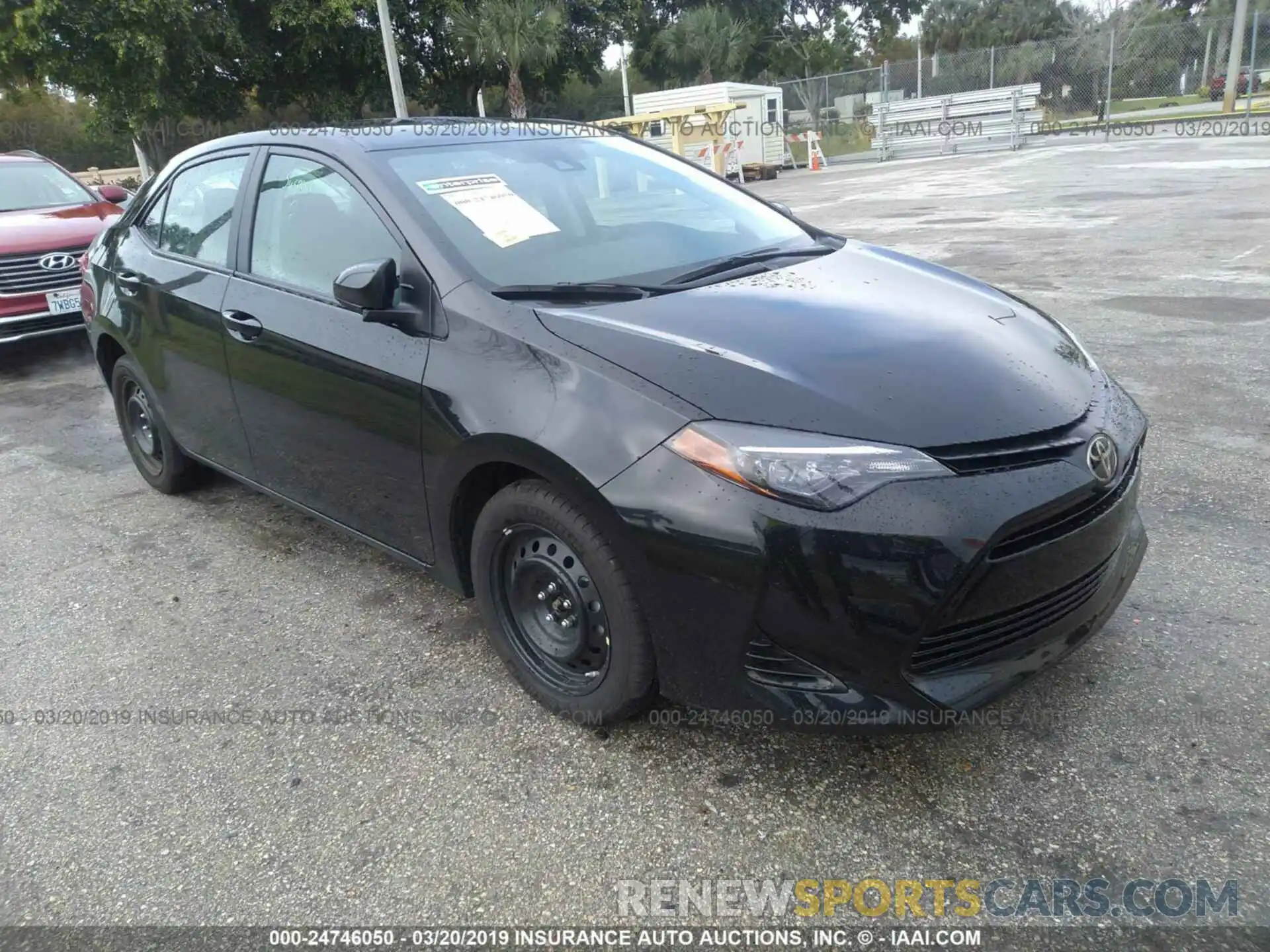 1 Photograph of a damaged car 5YFBURHE4KP899715 TOYOTA COROLLA 2019