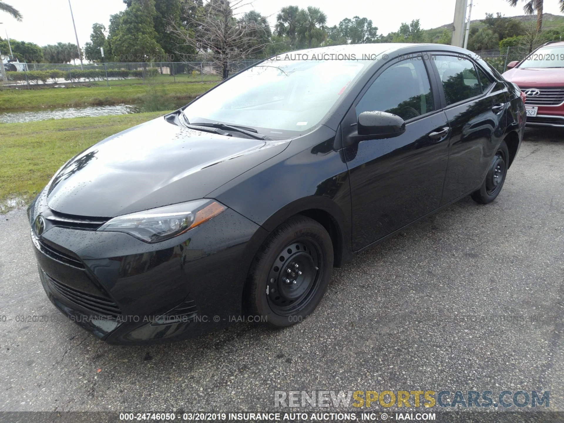 2 Photograph of a damaged car 5YFBURHE4KP899715 TOYOTA COROLLA 2019