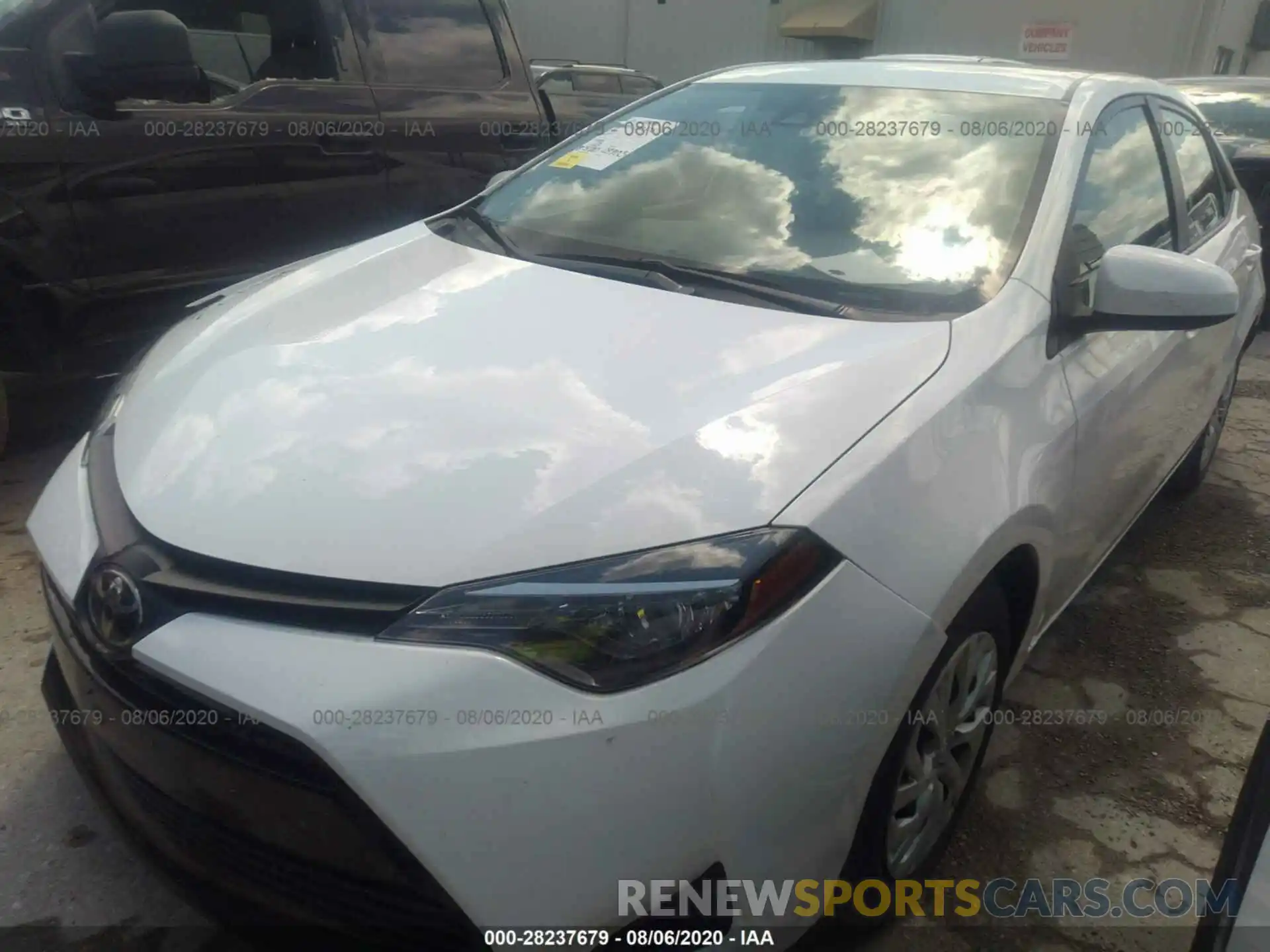 2 Photograph of a damaged car 5YFBURHE4KP900409 TOYOTA COROLLA 2019