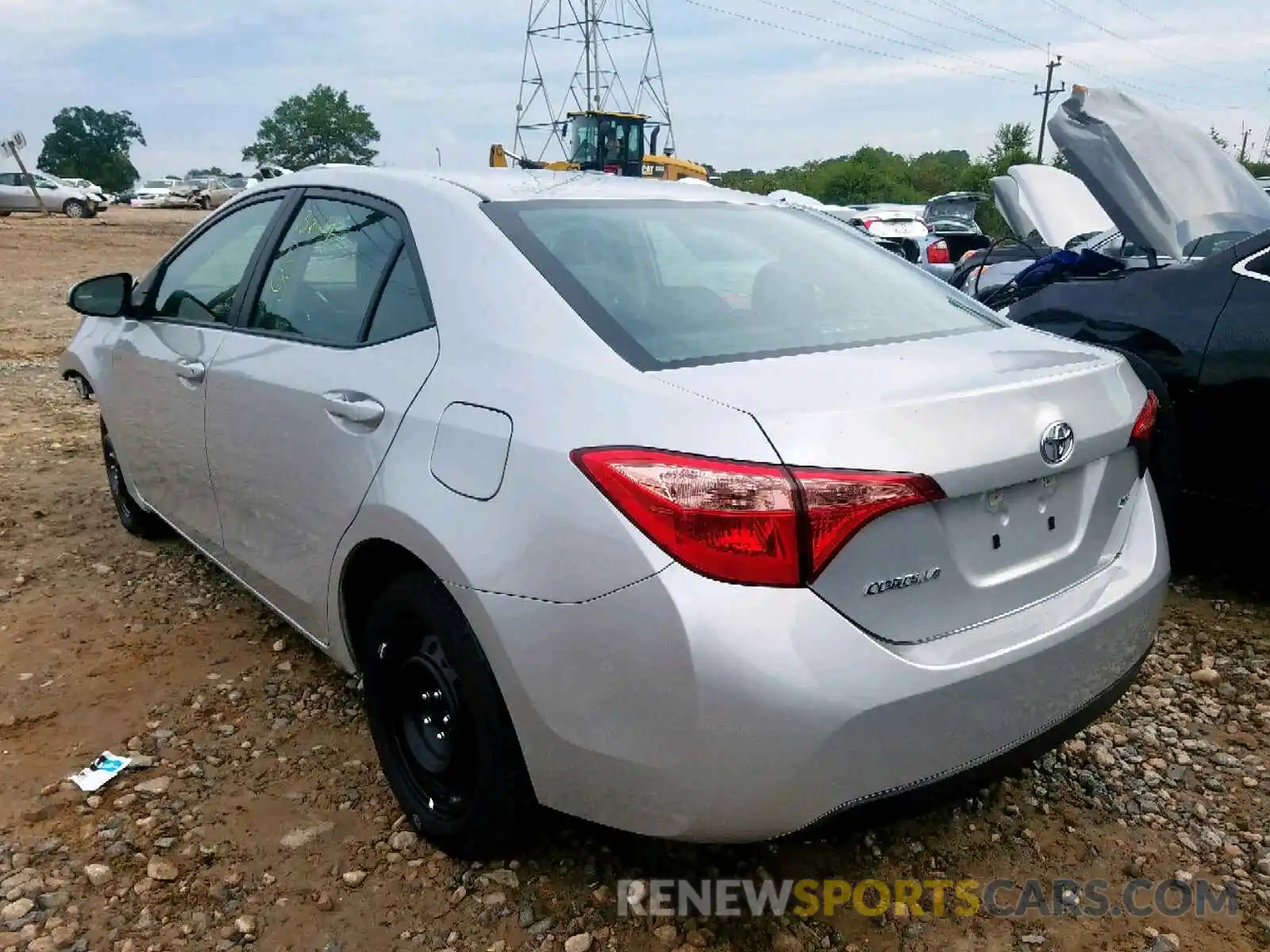 3 Photograph of a damaged car 5YFBURHE4KP900796 TOYOTA COROLLA 2019