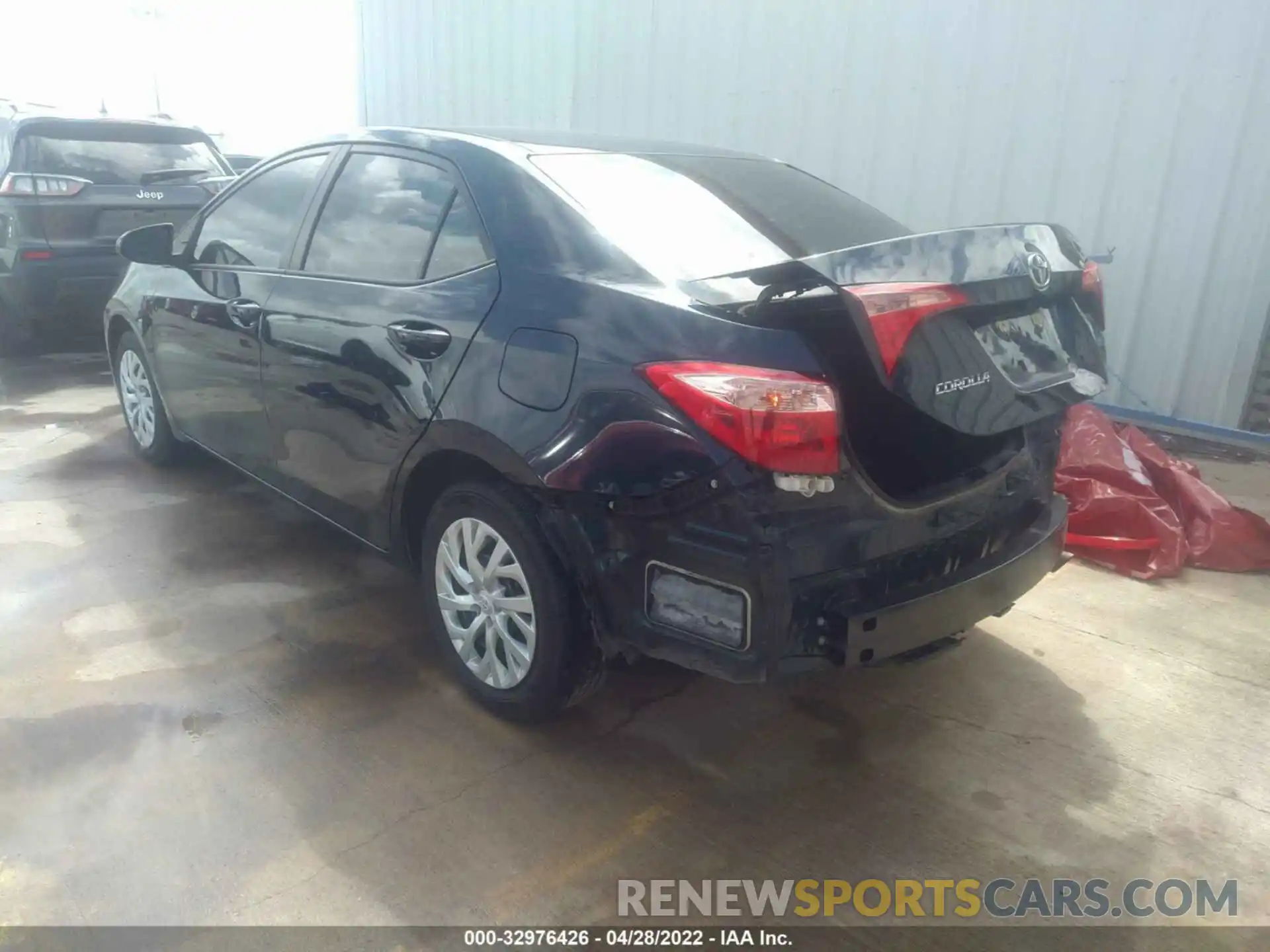 3 Photograph of a damaged car 5YFBURHE4KP901379 TOYOTA COROLLA 2019