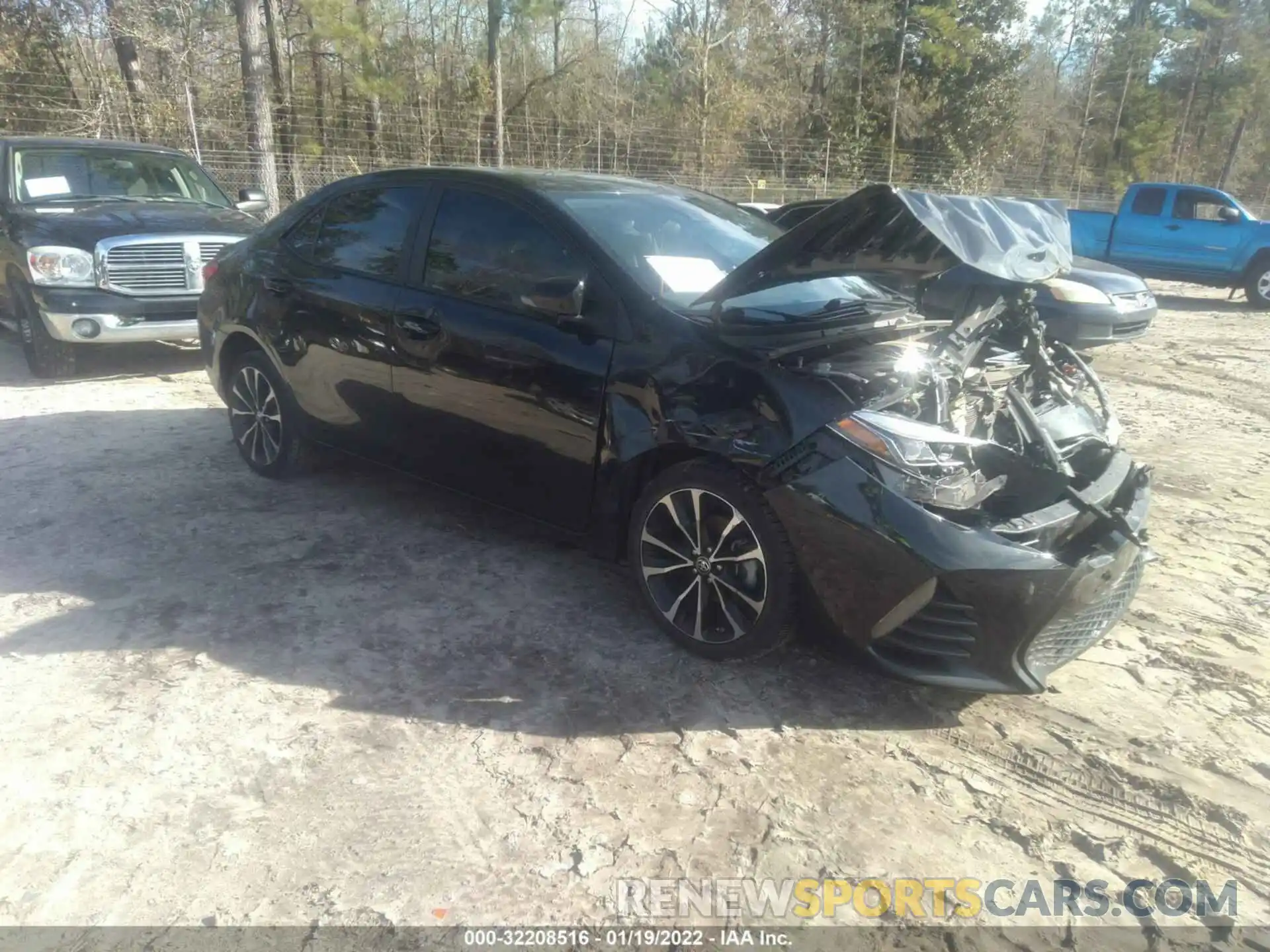 1 Photograph of a damaged car 5YFBURHE4KP901494 TOYOTA COROLLA 2019