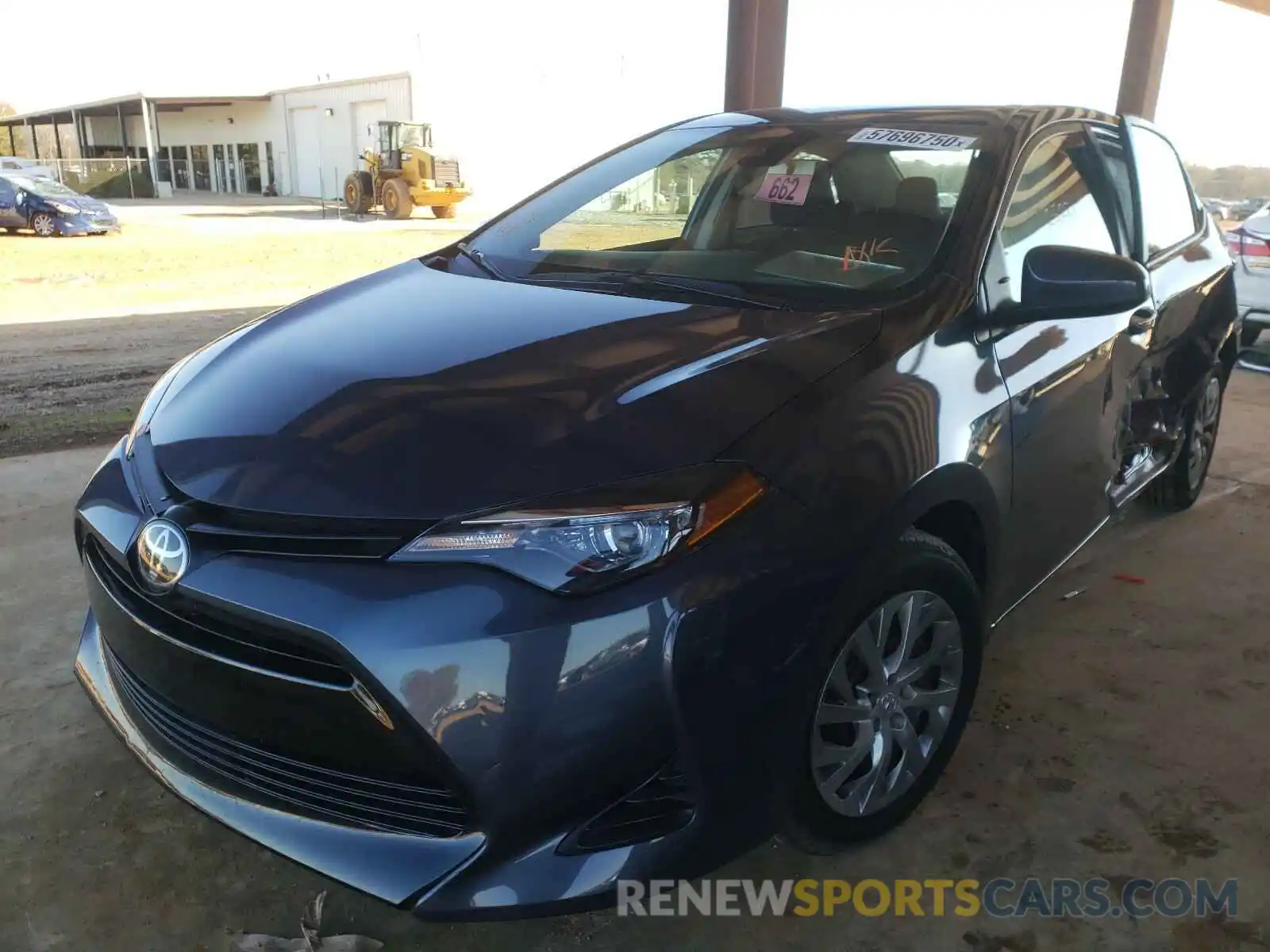 2 Photograph of a damaged car 5YFBURHE4KP901804 TOYOTA COROLLA 2019