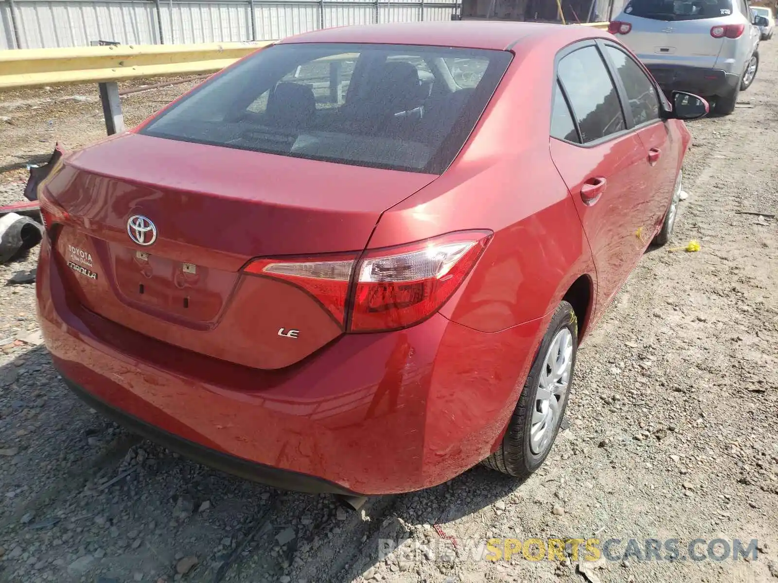 4 Photograph of a damaged car 5YFBURHE4KP902404 TOYOTA COROLLA 2019