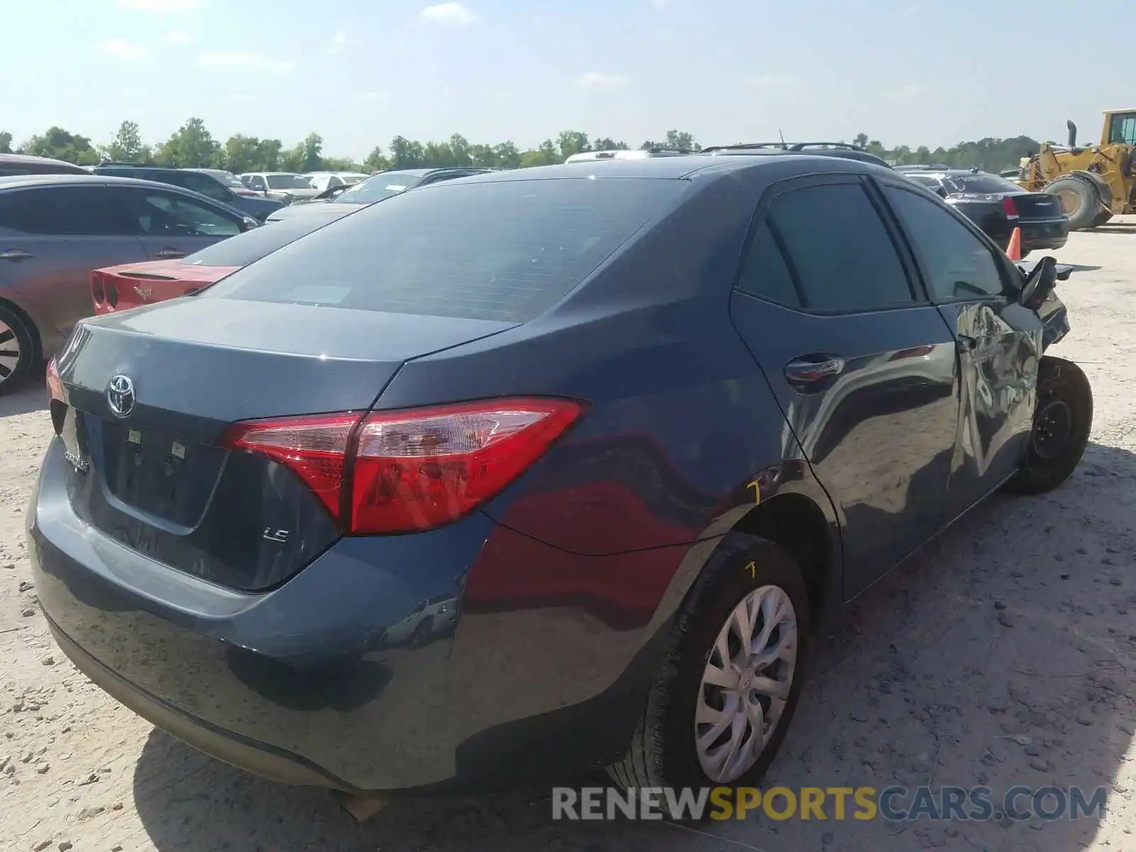 4 Photograph of a damaged car 5YFBURHE4KP902760 TOYOTA COROLLA 2019