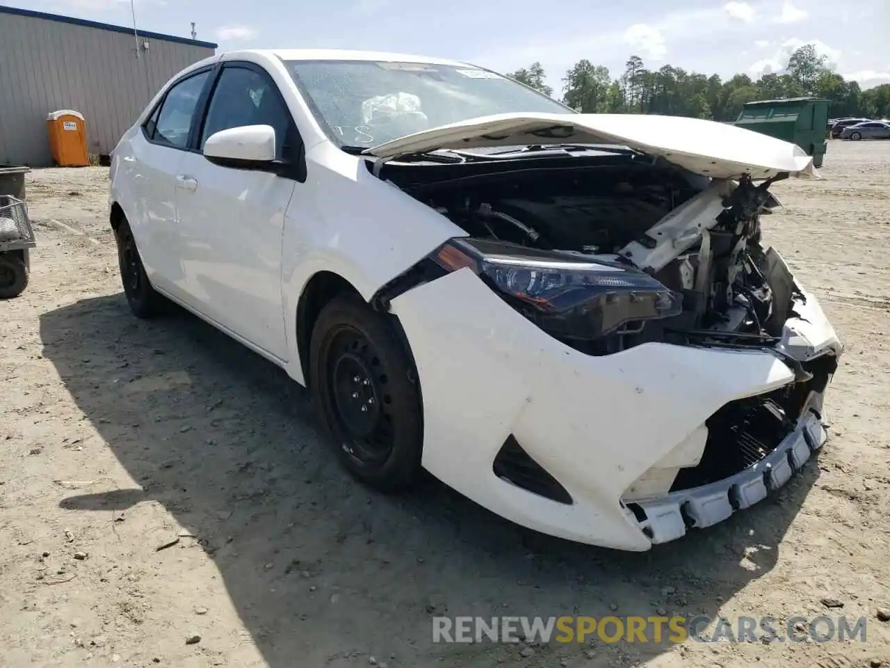 1 Photograph of a damaged car 5YFBURHE4KP903066 TOYOTA COROLLA 2019