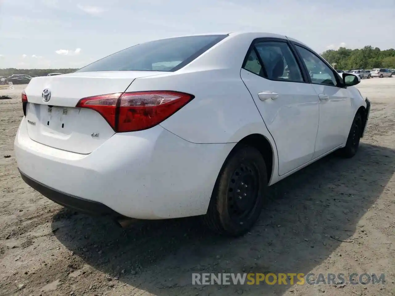 4 Photograph of a damaged car 5YFBURHE4KP903066 TOYOTA COROLLA 2019