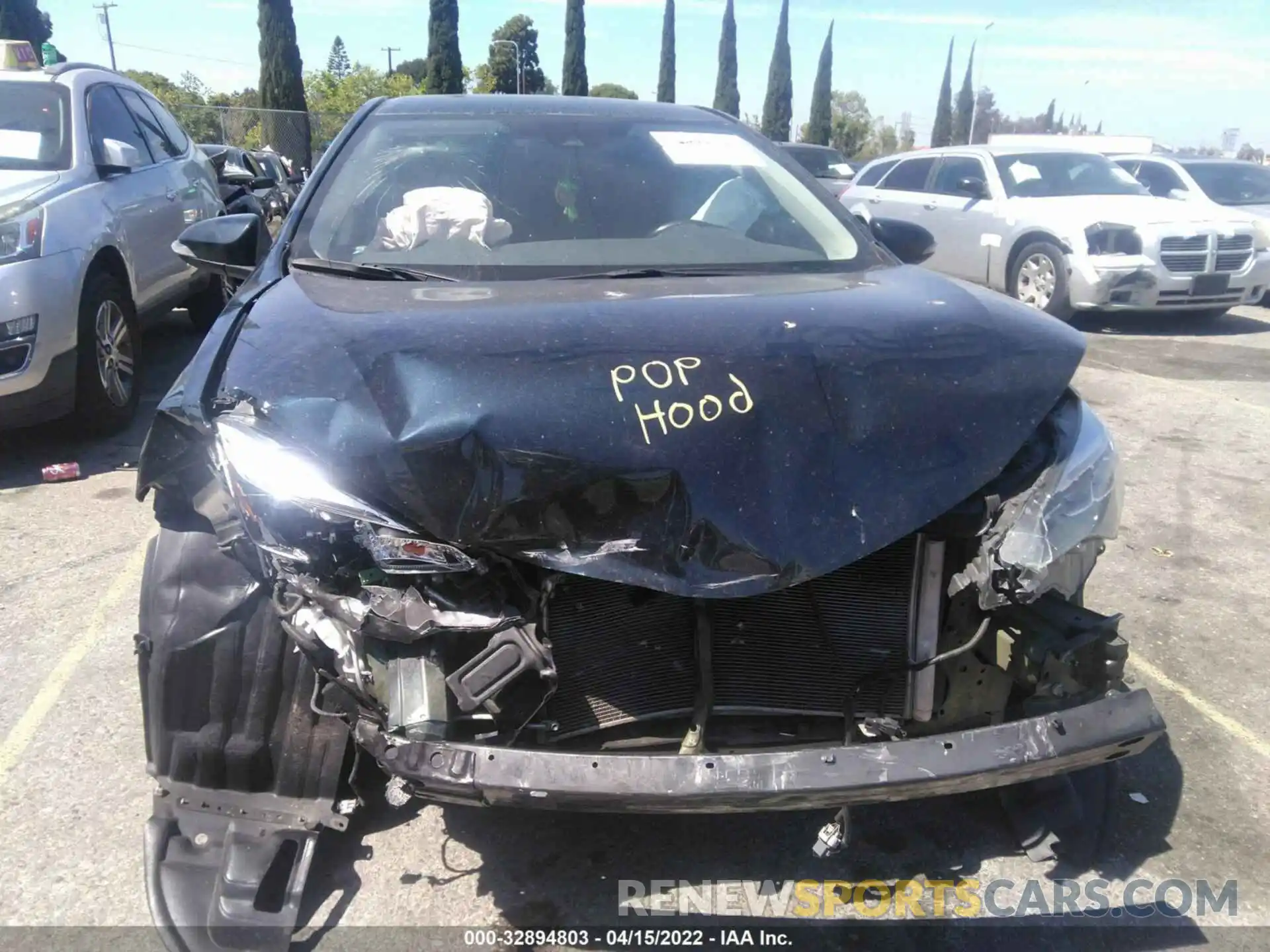 6 Photograph of a damaged car 5YFBURHE4KP903388 TOYOTA COROLLA 2019