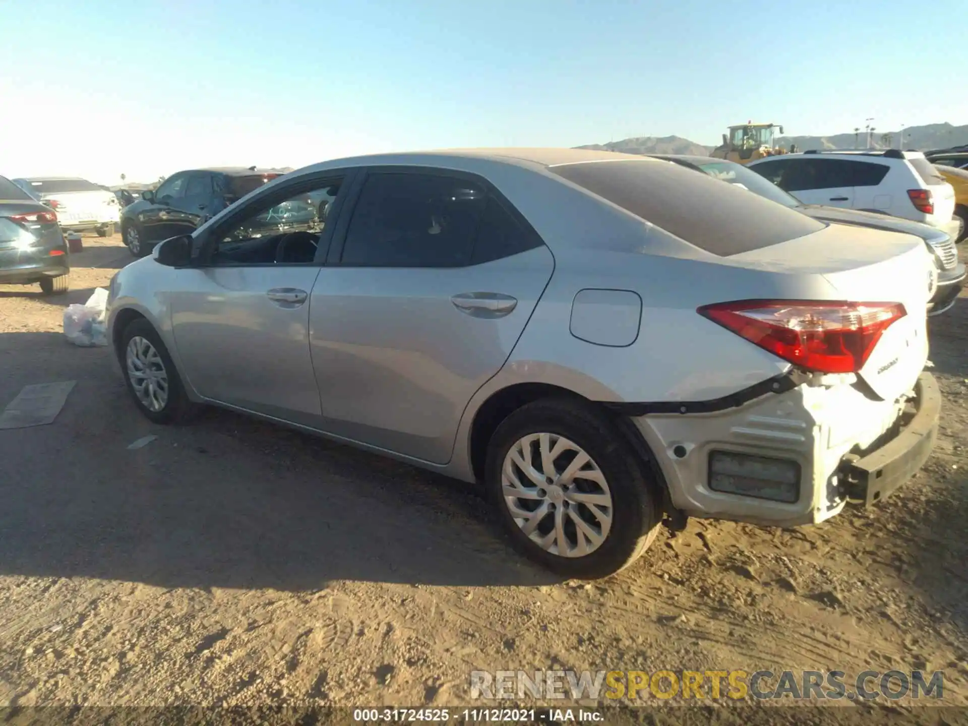 3 Photograph of a damaged car 5YFBURHE4KP903407 TOYOTA COROLLA 2019