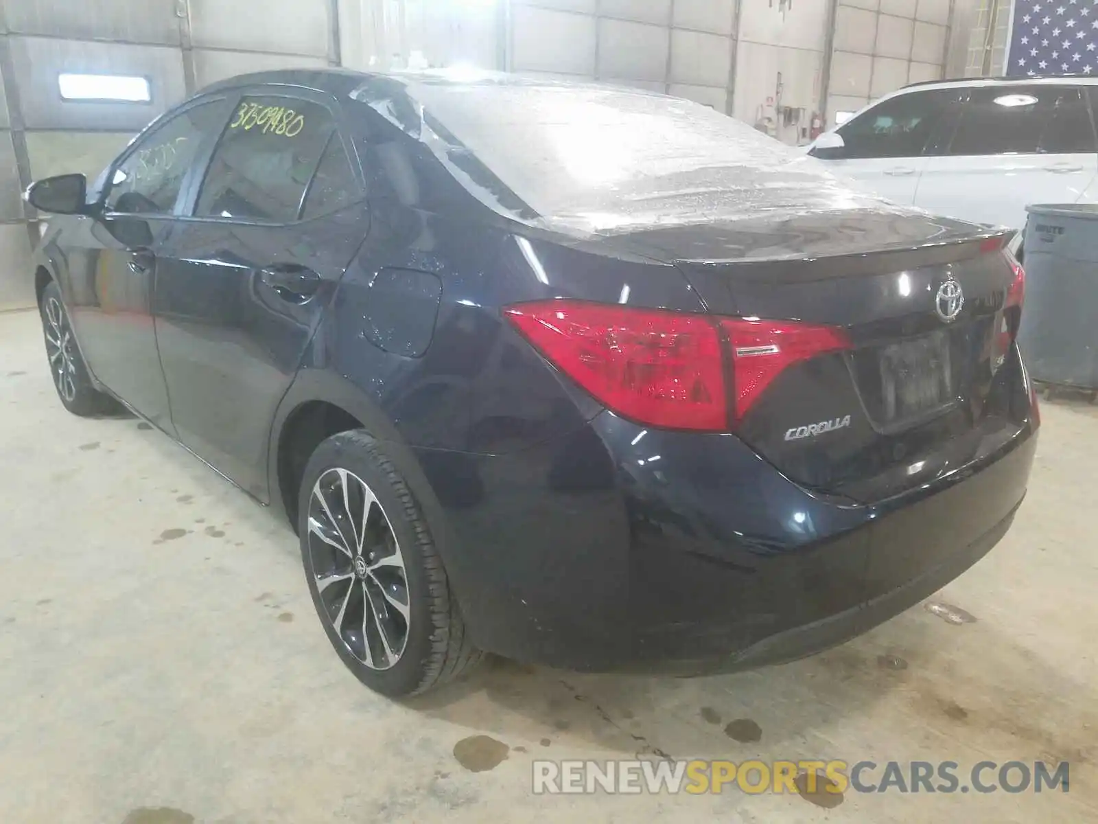 3 Photograph of a damaged car 5YFBURHE4KP903441 TOYOTA COROLLA 2019