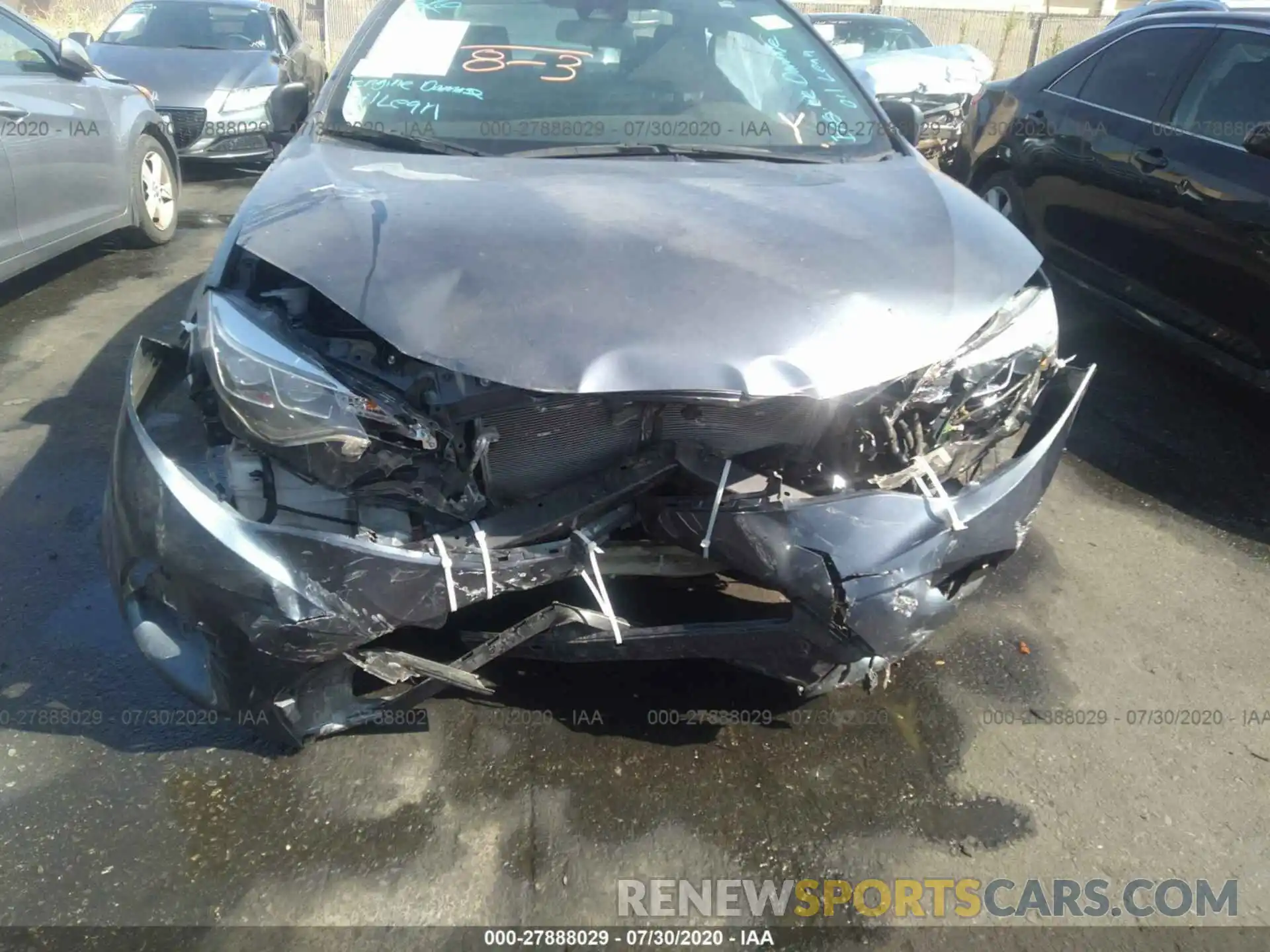 6 Photograph of a damaged car 5YFBURHE4KP903567 TOYOTA COROLLA 2019