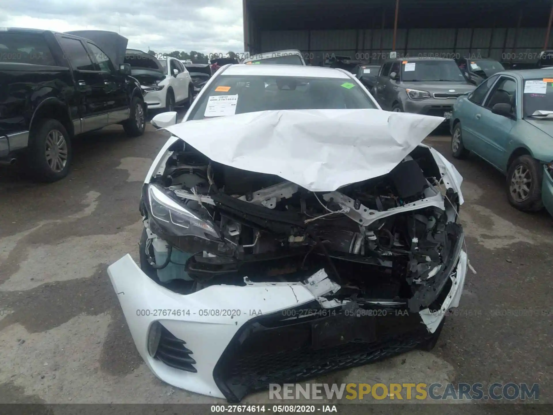 6 Photograph of a damaged car 5YFBURHE4KP903603 TOYOTA COROLLA 2019