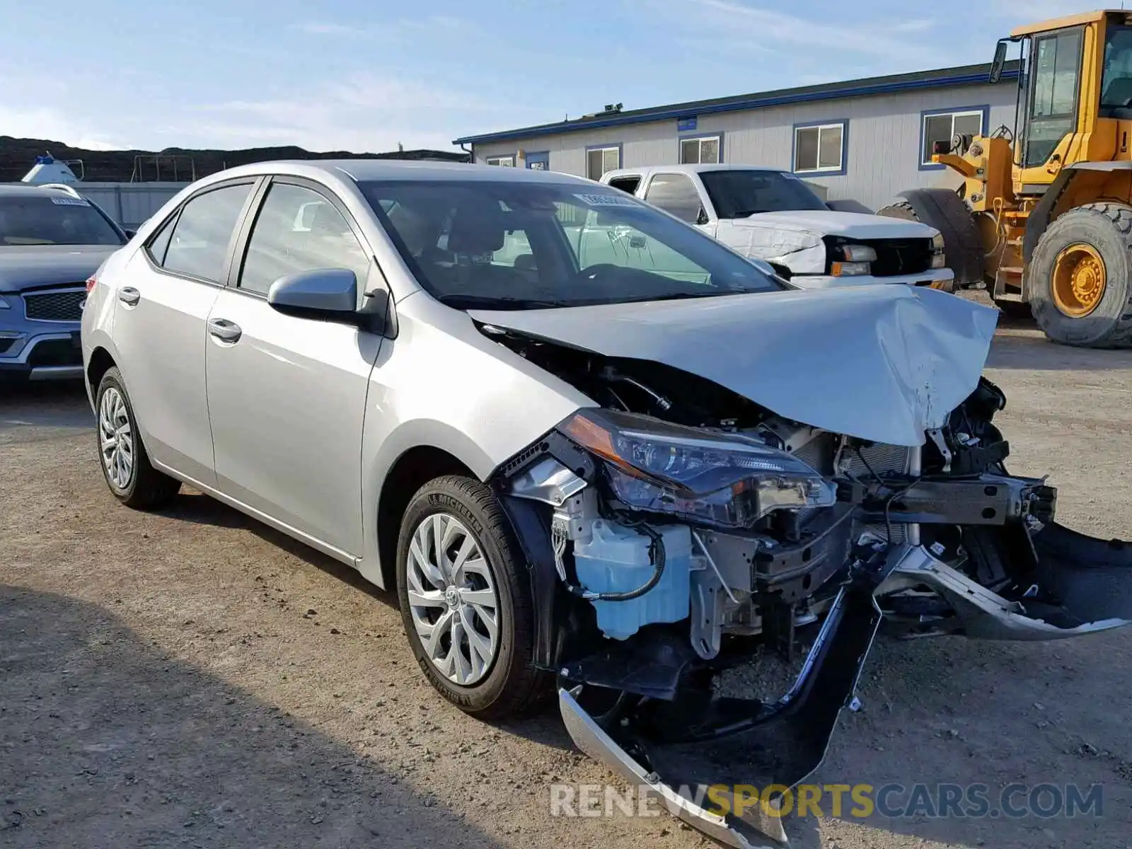 1 Photograph of a damaged car 5YFBURHE4KP903617 TOYOTA COROLLA 2019