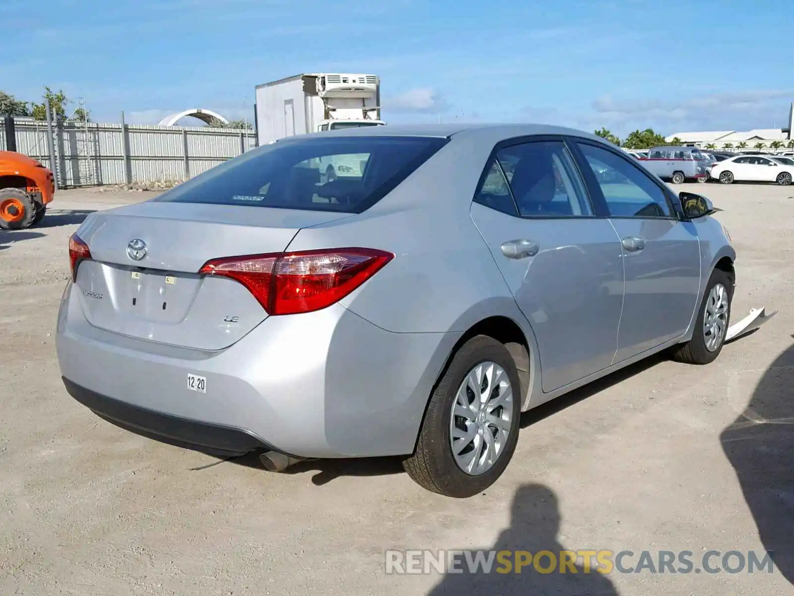 4 Photograph of a damaged car 5YFBURHE4KP903617 TOYOTA COROLLA 2019