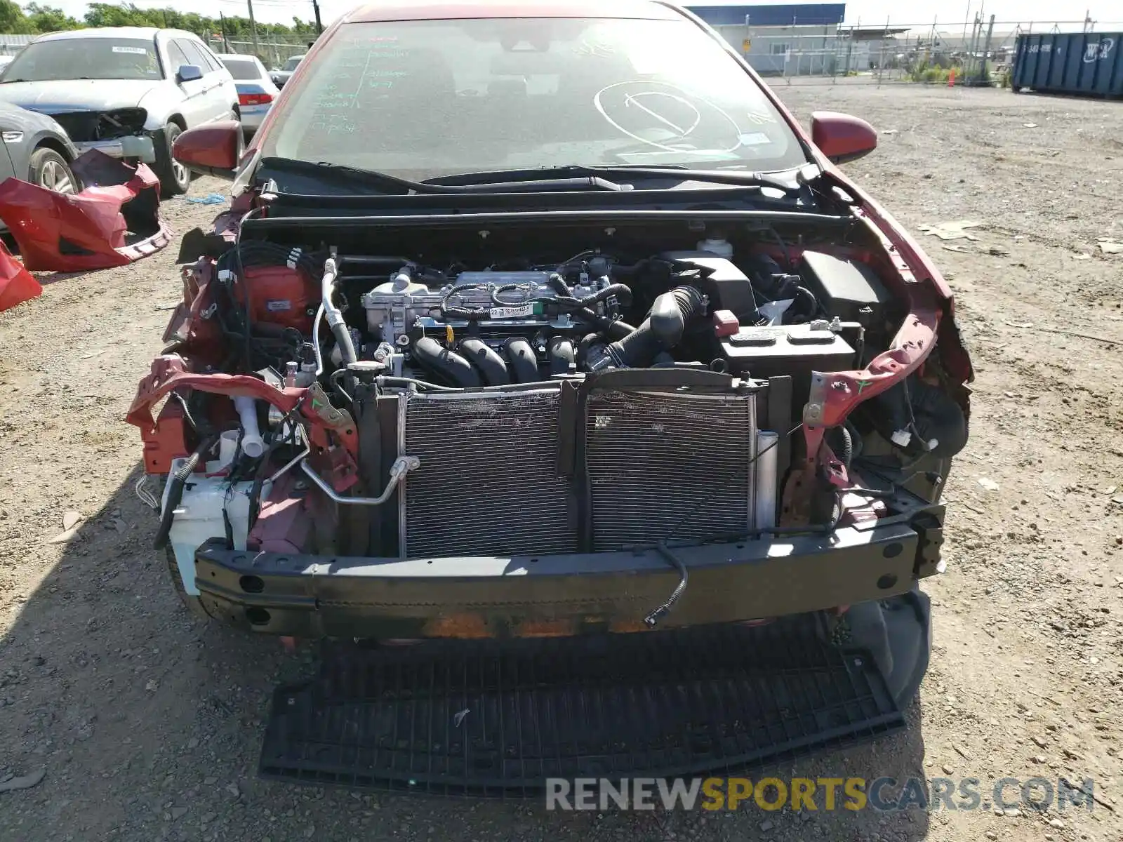 9 Photograph of a damaged car 5YFBURHE4KP903715 TOYOTA COROLLA 2019