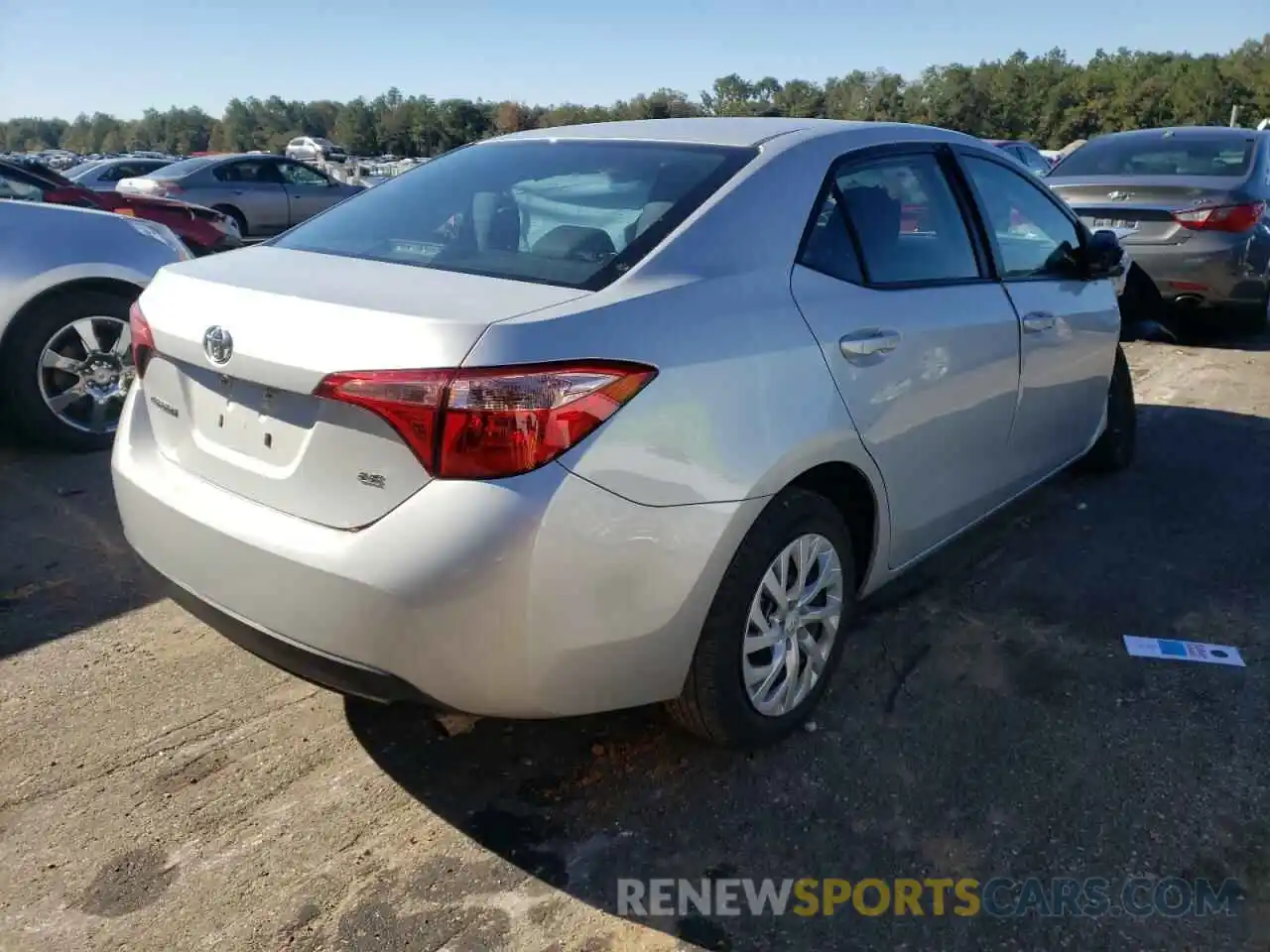 4 Photograph of a damaged car 5YFBURHE4KP903763 TOYOTA COROLLA 2019