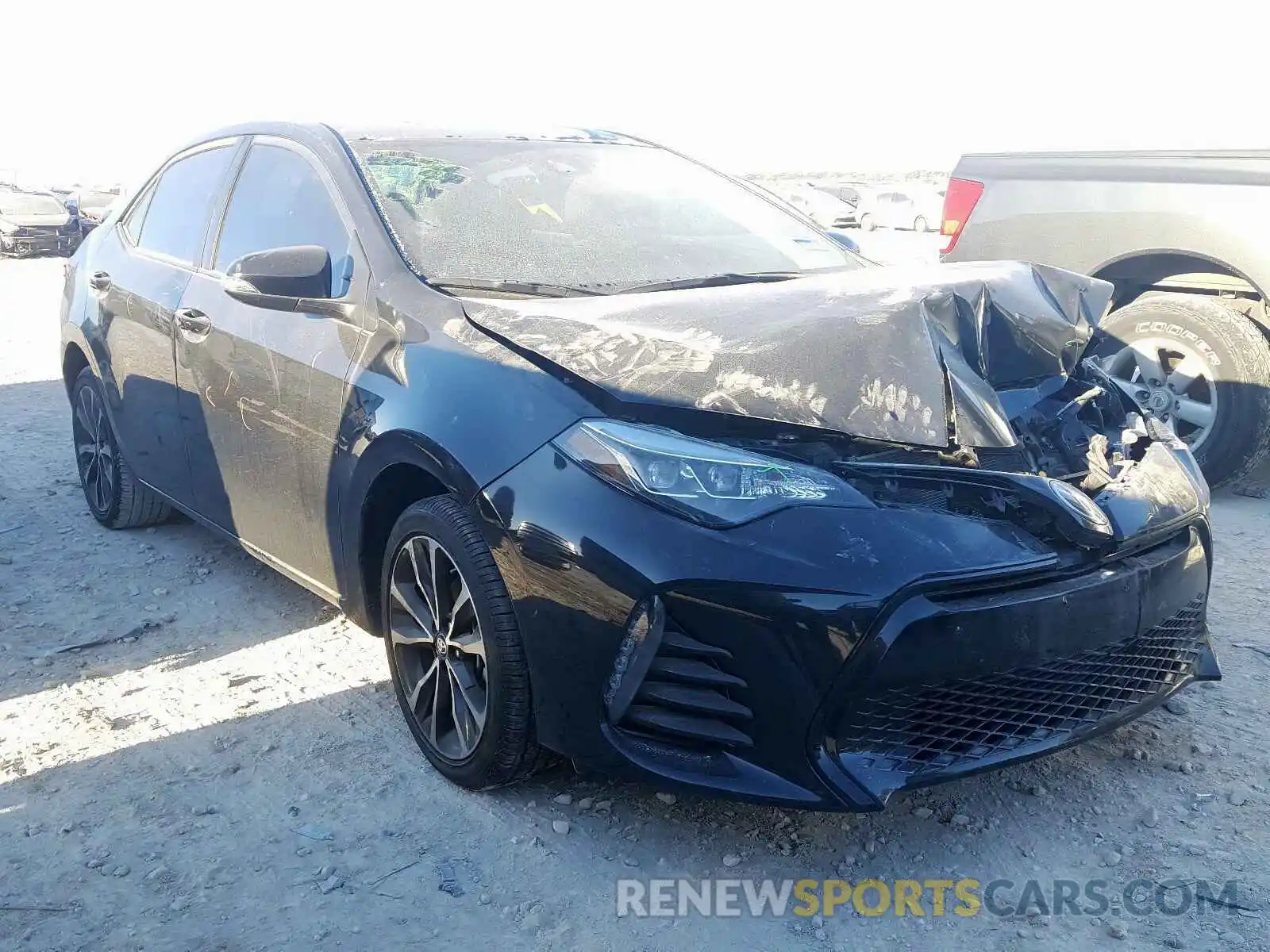 1 Photograph of a damaged car 5YFBURHE4KP904556 TOYOTA COROLLA 2019