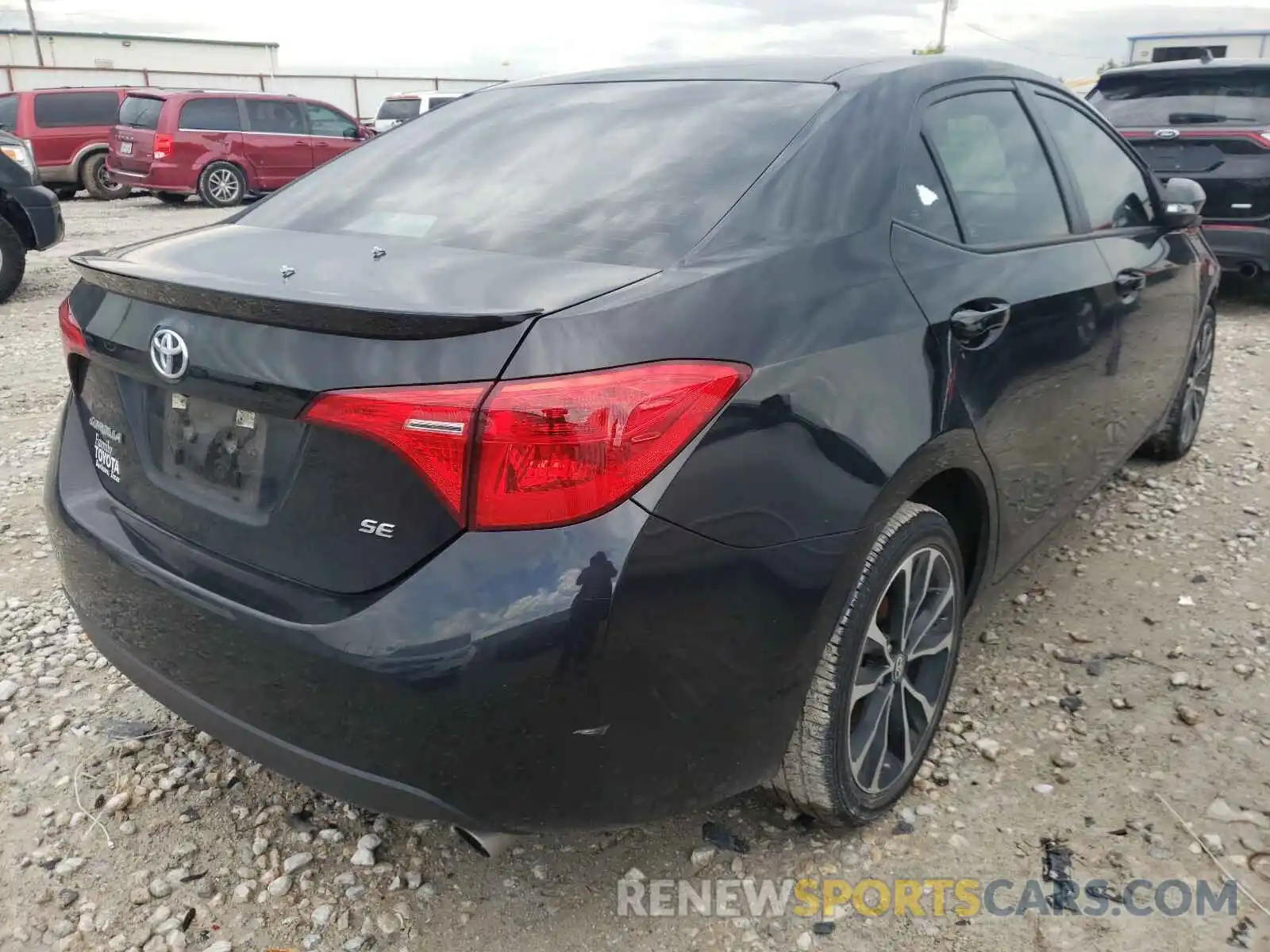 4 Photograph of a damaged car 5YFBURHE4KP904573 TOYOTA COROLLA 2019