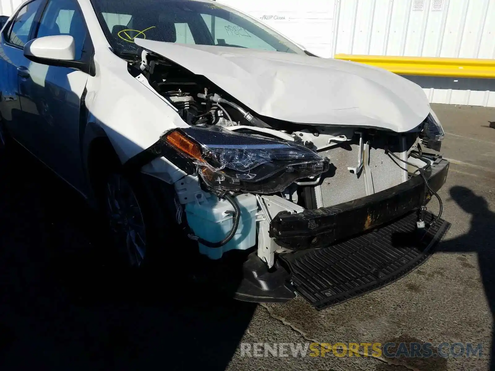 9 Photograph of a damaged car 5YFBURHE4KP904590 TOYOTA COROLLA 2019