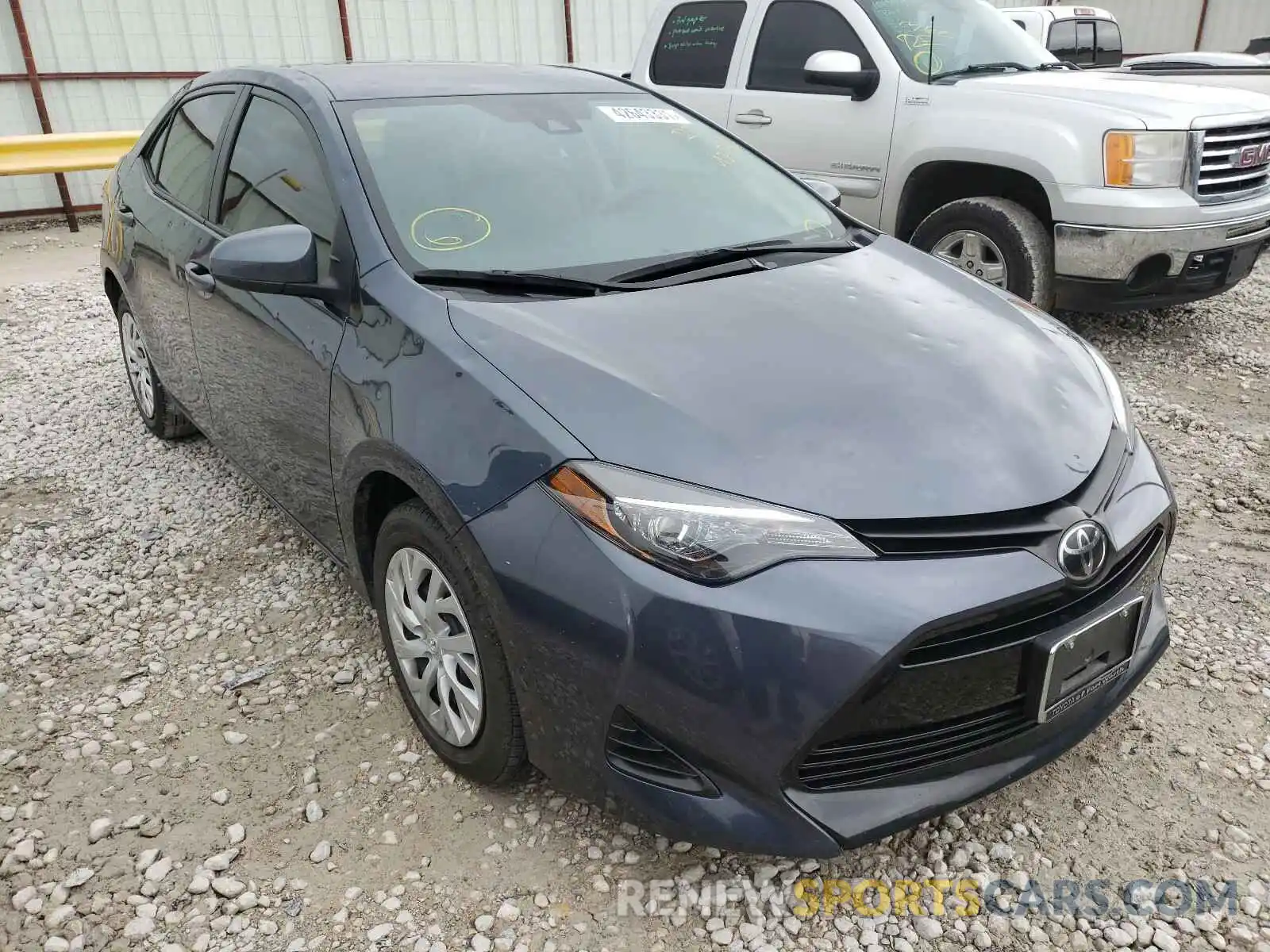 1 Photograph of a damaged car 5YFBURHE4KP905786 TOYOTA COROLLA 2019