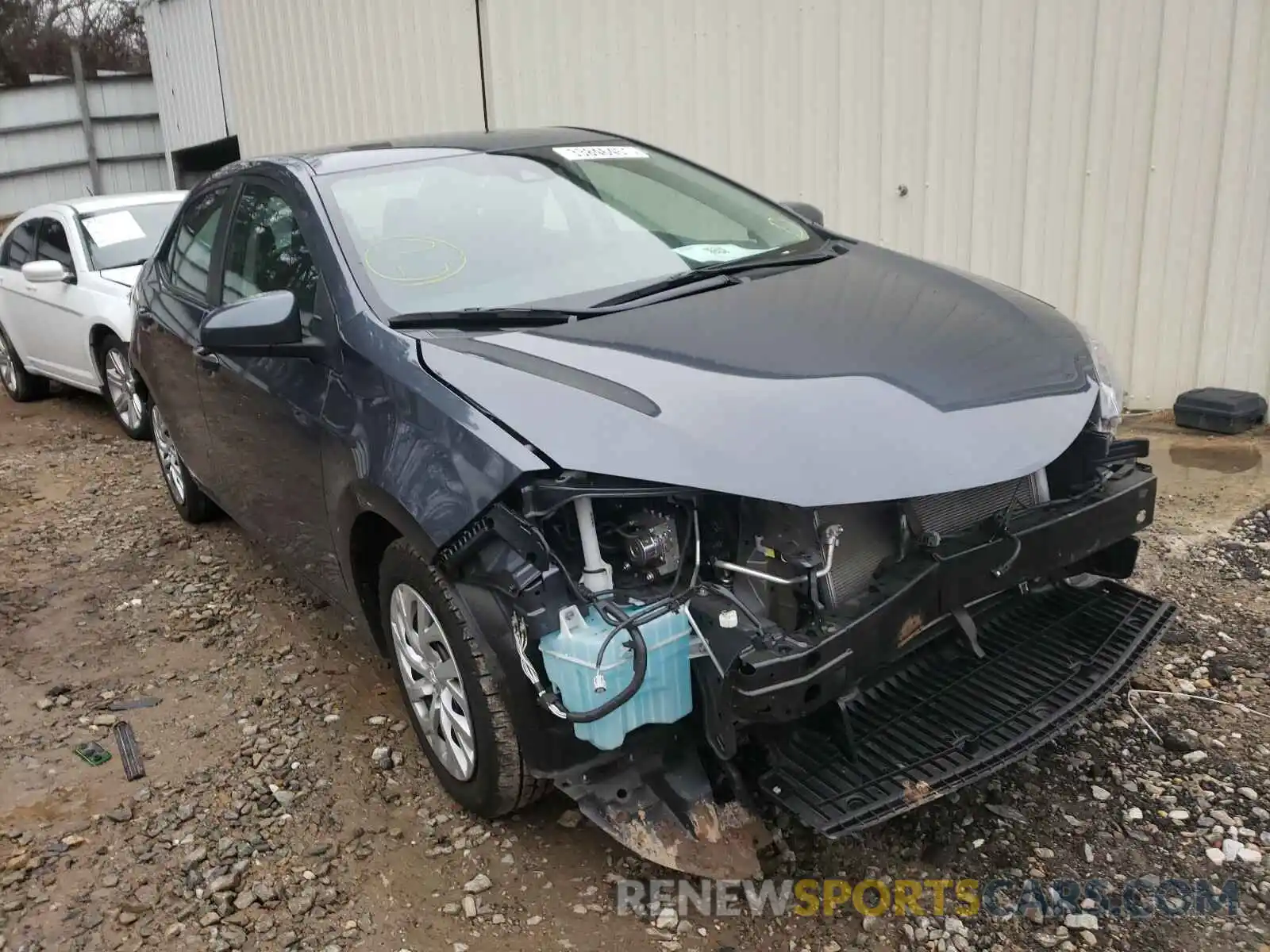 1 Photograph of a damaged car 5YFBURHE4KP906162 TOYOTA COROLLA 2019