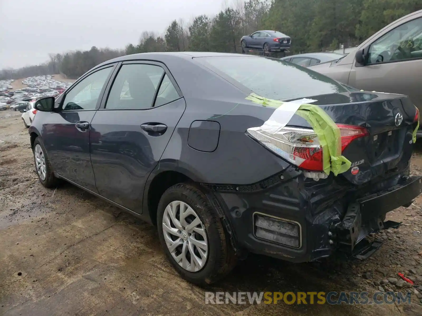 3 Photograph of a damaged car 5YFBURHE4KP906162 TOYOTA COROLLA 2019