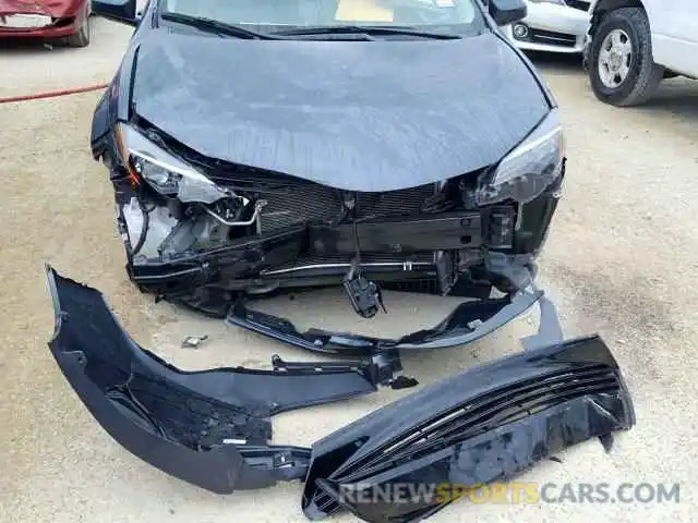 9 Photograph of a damaged car 5YFBURHE4KP906193 TOYOTA COROLLA 2019