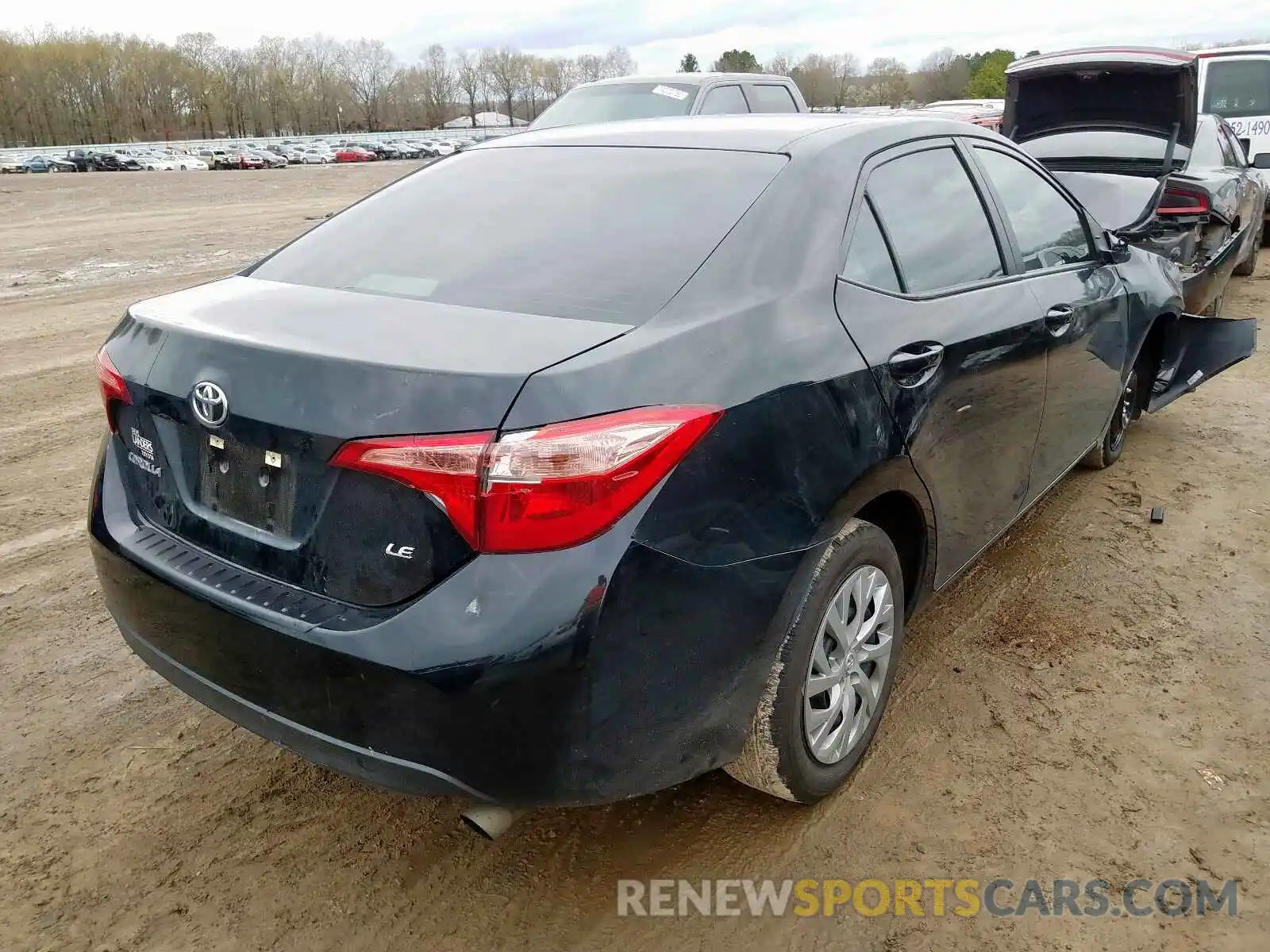 4 Photograph of a damaged car 5YFBURHE4KP906744 TOYOTA COROLLA 2019