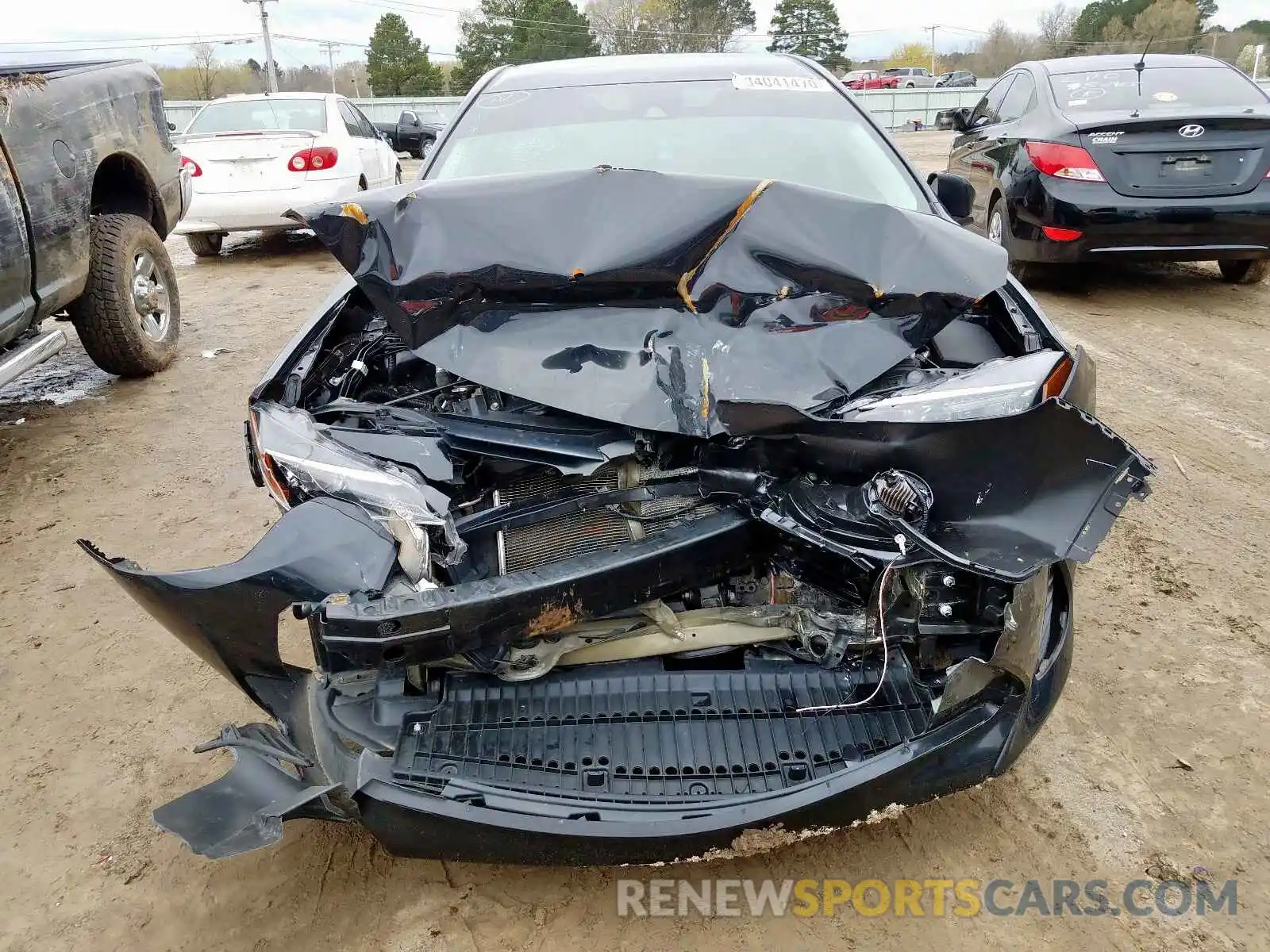 7 Photograph of a damaged car 5YFBURHE4KP906744 TOYOTA COROLLA 2019