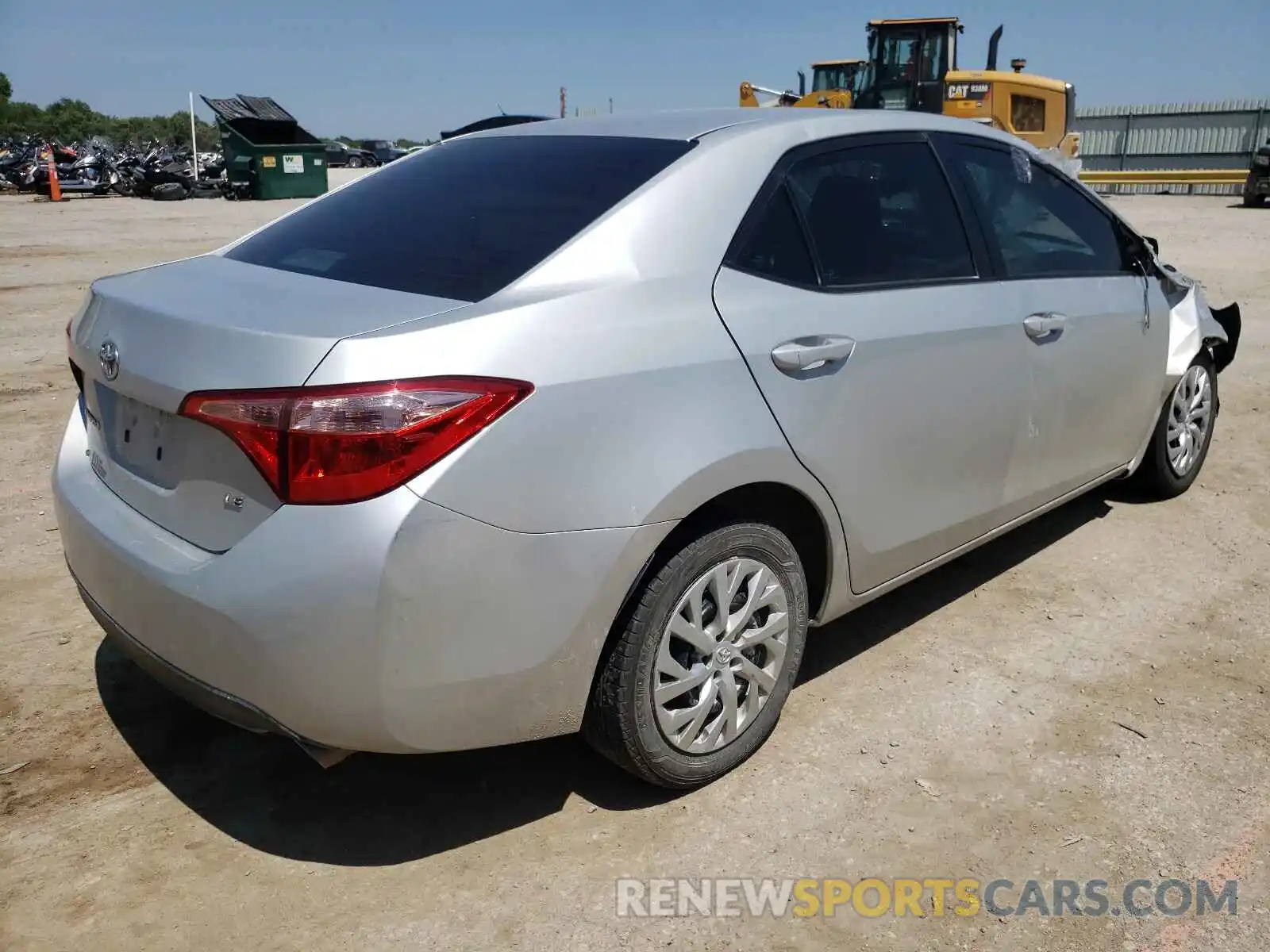 4 Photograph of a damaged car 5YFBURHE4KP907148 TOYOTA COROLLA 2019