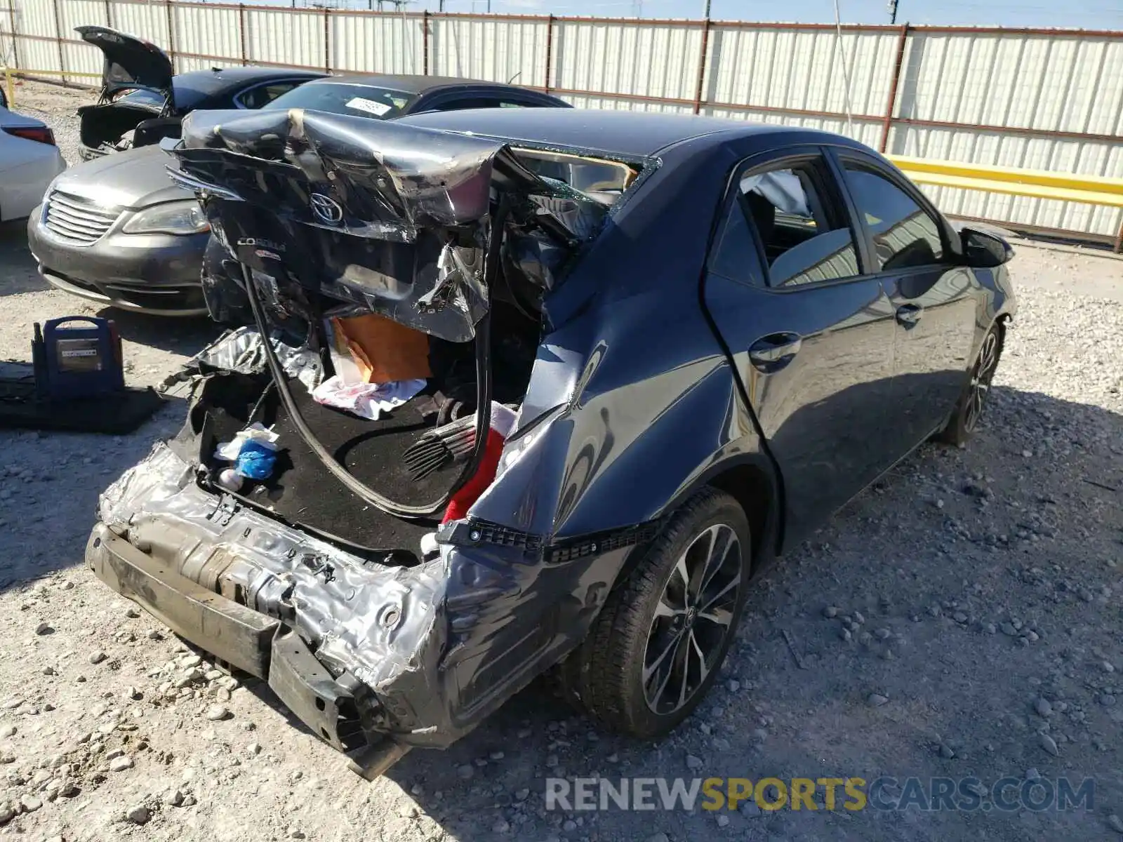 4 Photograph of a damaged car 5YFBURHE4KP907635 TOYOTA COROLLA 2019