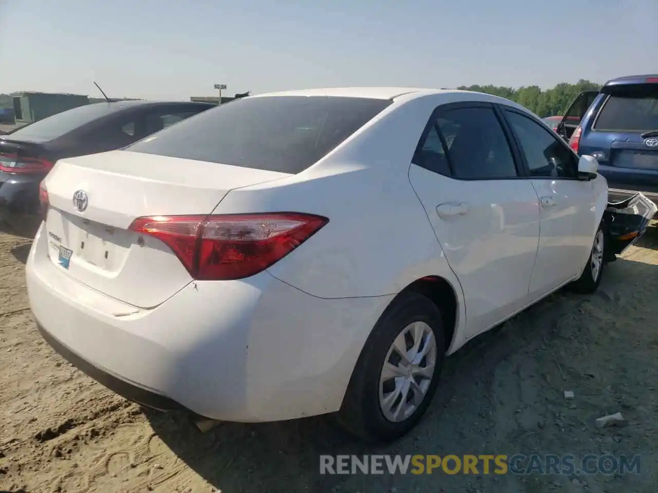 4 Photograph of a damaged car 5YFBURHE4KP908185 TOYOTA COROLLA 2019