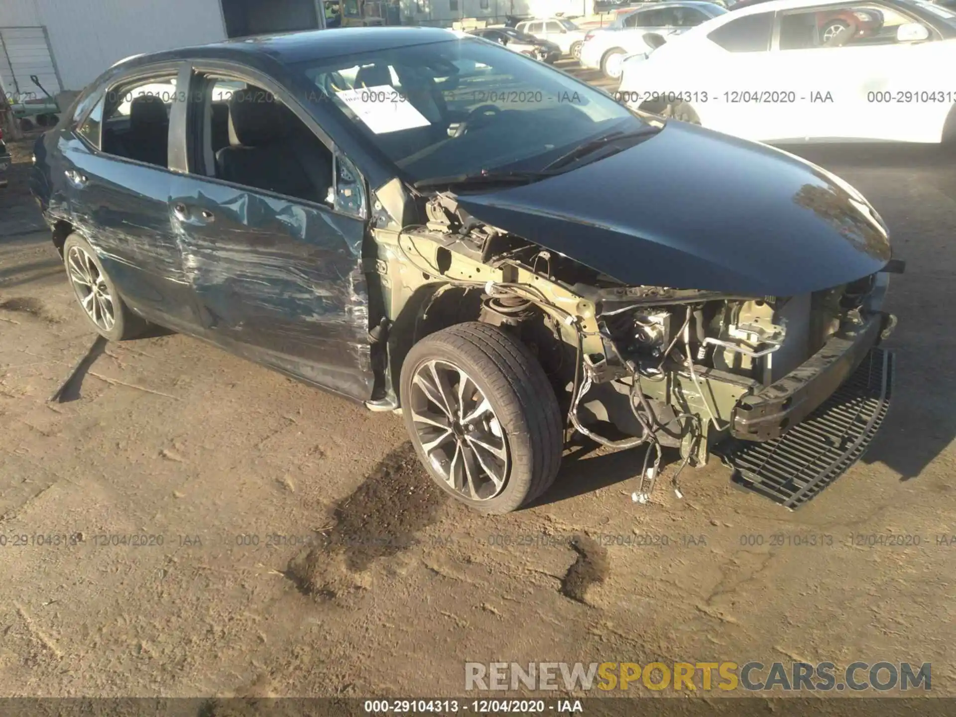 1 Photograph of a damaged car 5YFBURHE4KP908400 TOYOTA COROLLA 2019