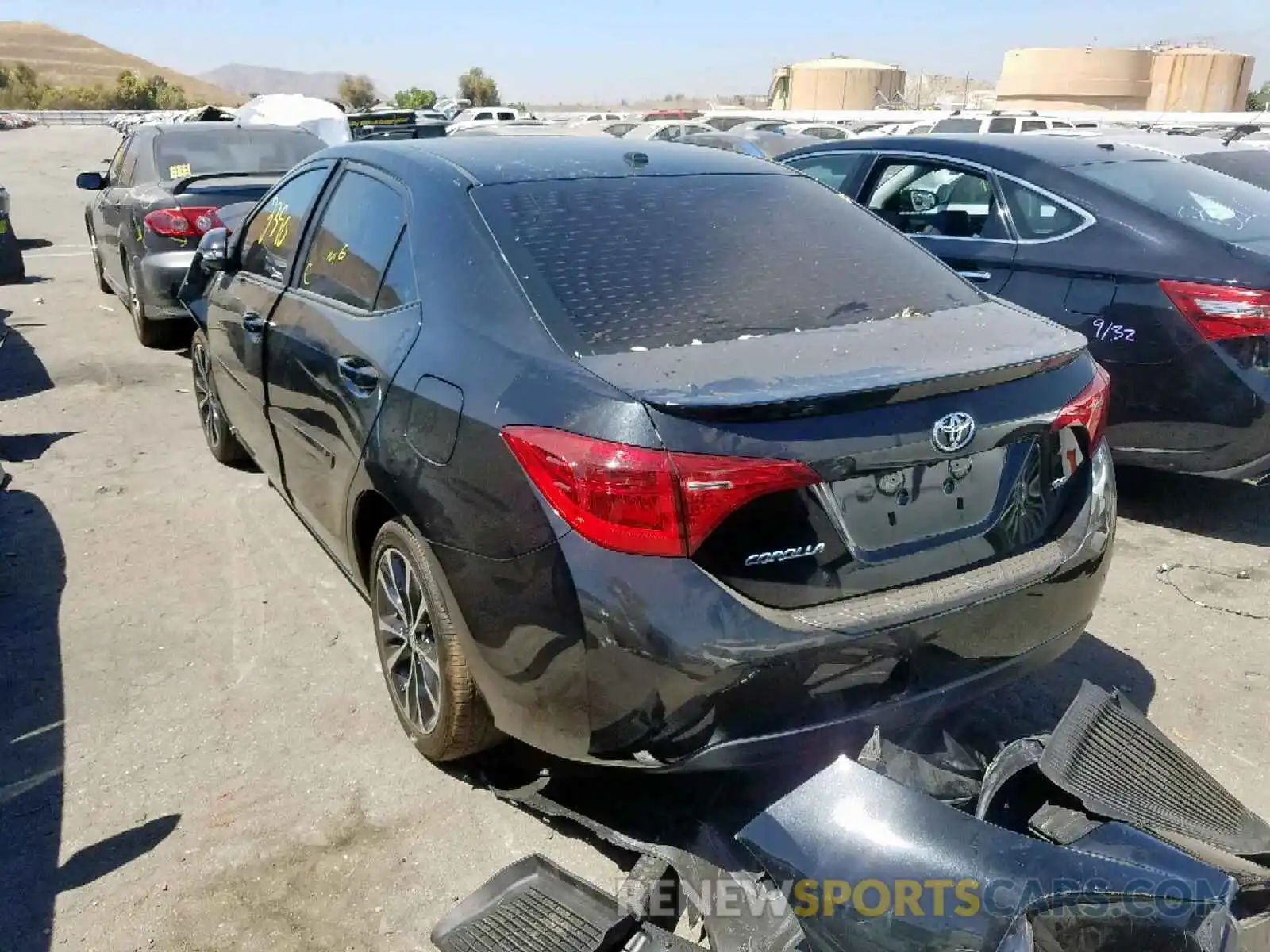 3 Photograph of a damaged car 5YFBURHE4KP908817 TOYOTA COROLLA 2019